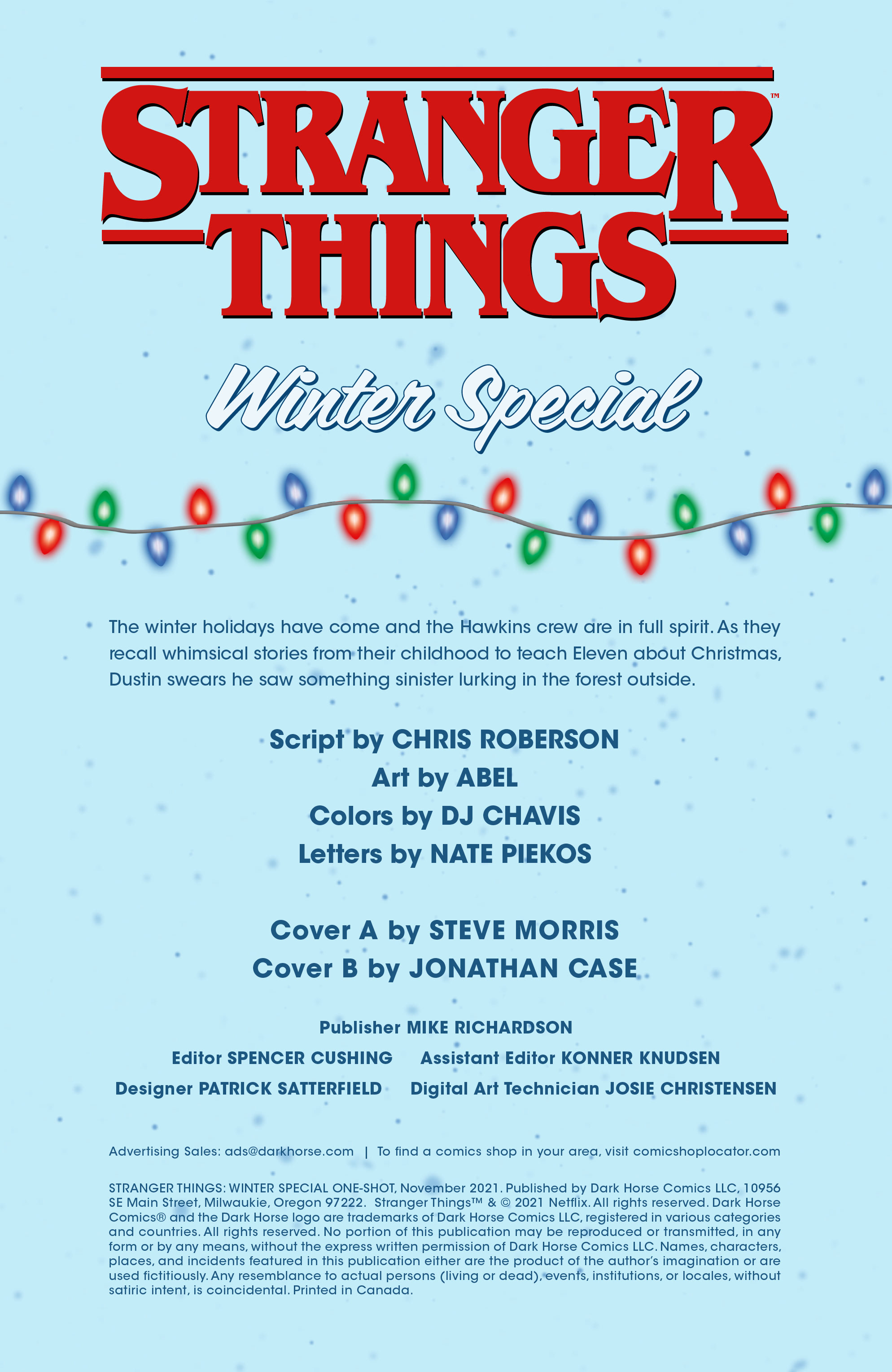 Read online Stranger Things Winter Special one-shot comic -  Issue # Full - 2