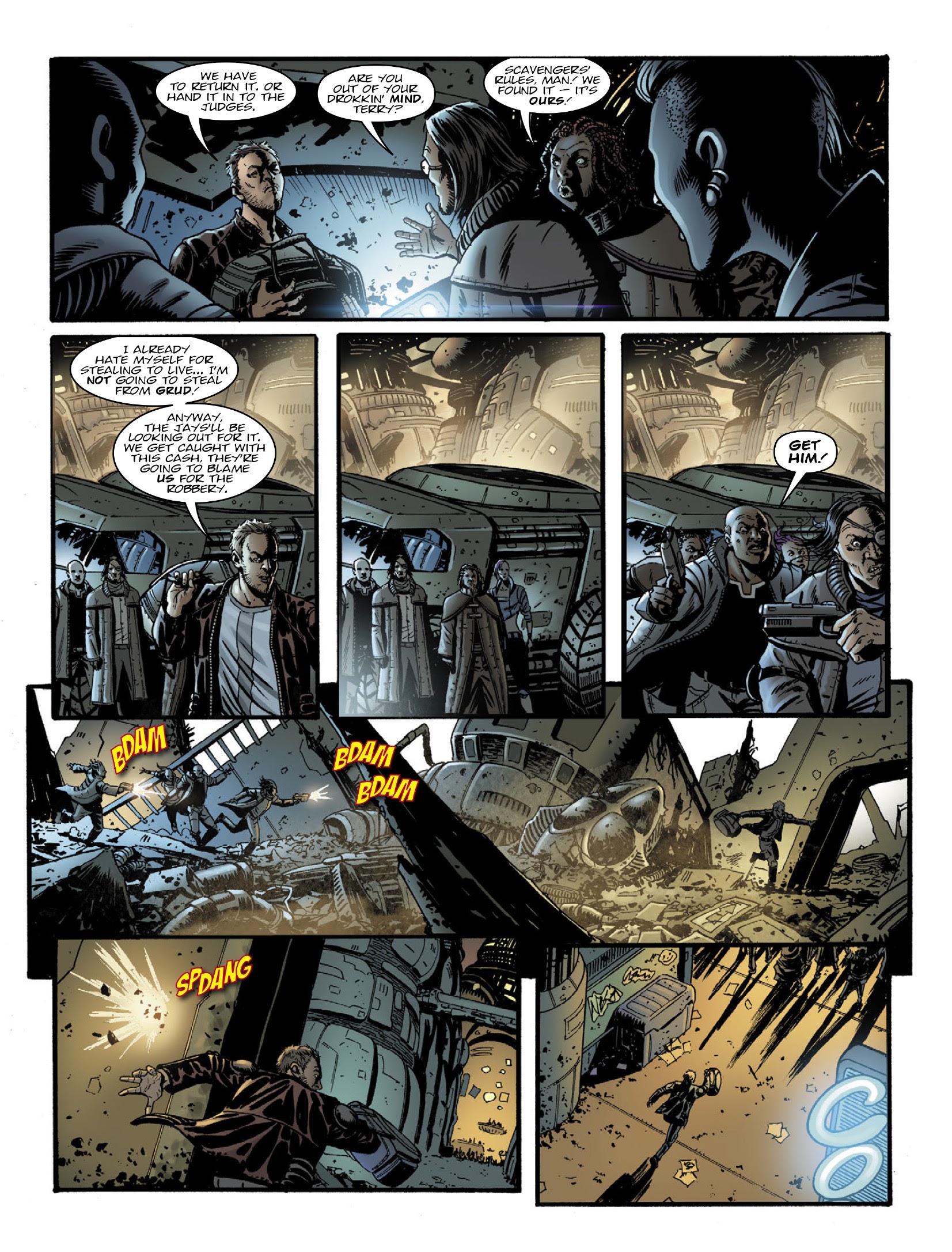 Read online Judge Dredd Megazine (Vol. 5) comic -  Issue #439 - 122