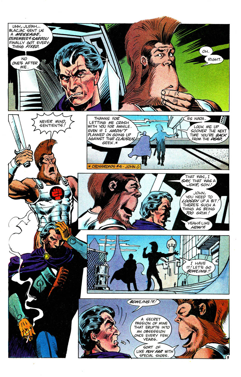 Read online Grimjack comic -  Issue #52 - 5