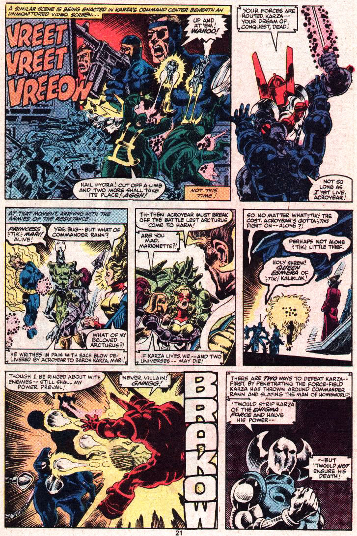 Read online Micronauts (1979) comic -  Issue #28 - 16