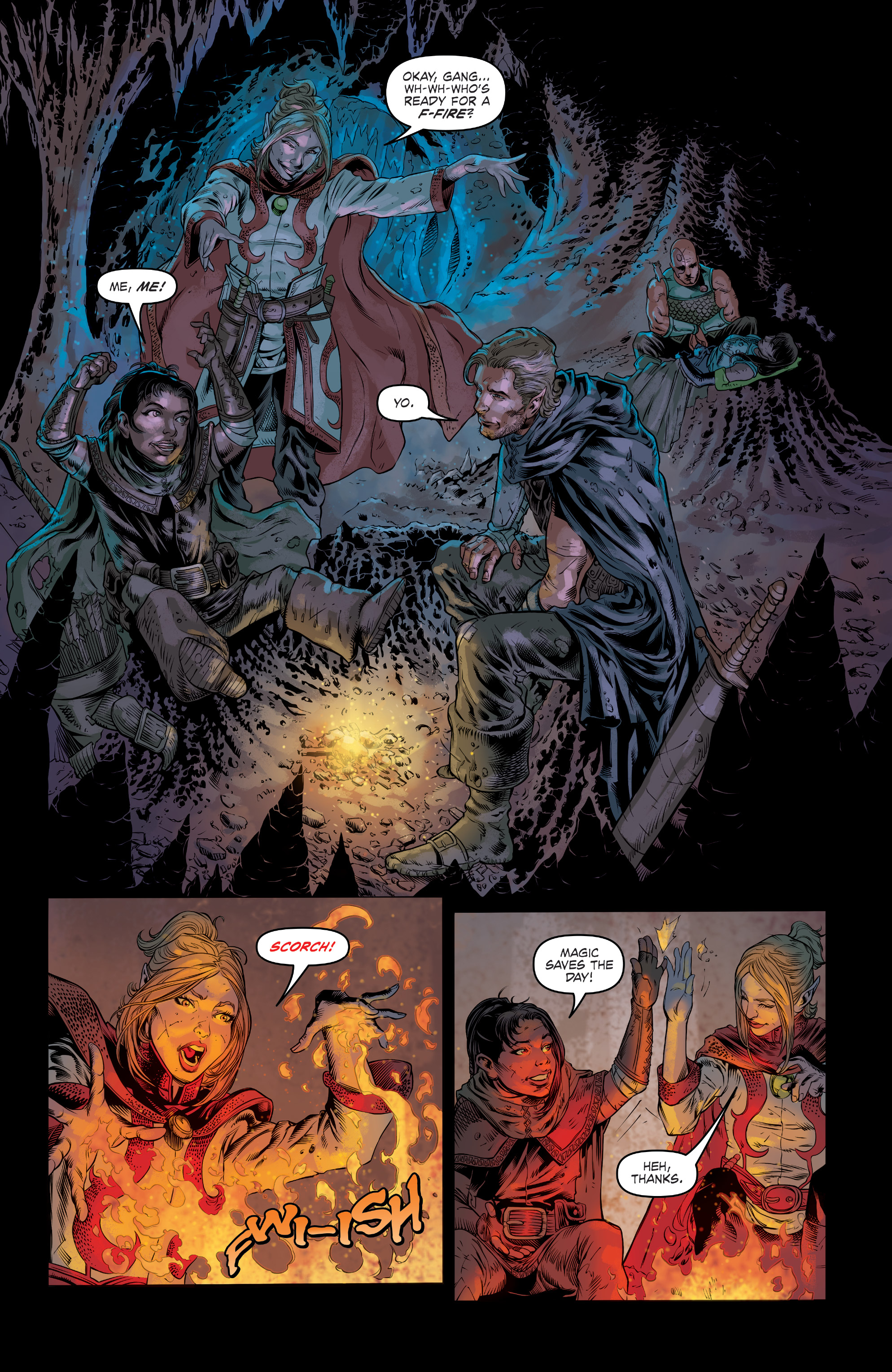 Read online Dungeons And Dragons: Baldur’s Gate 100-Pager comic -  Issue # TPB - 55