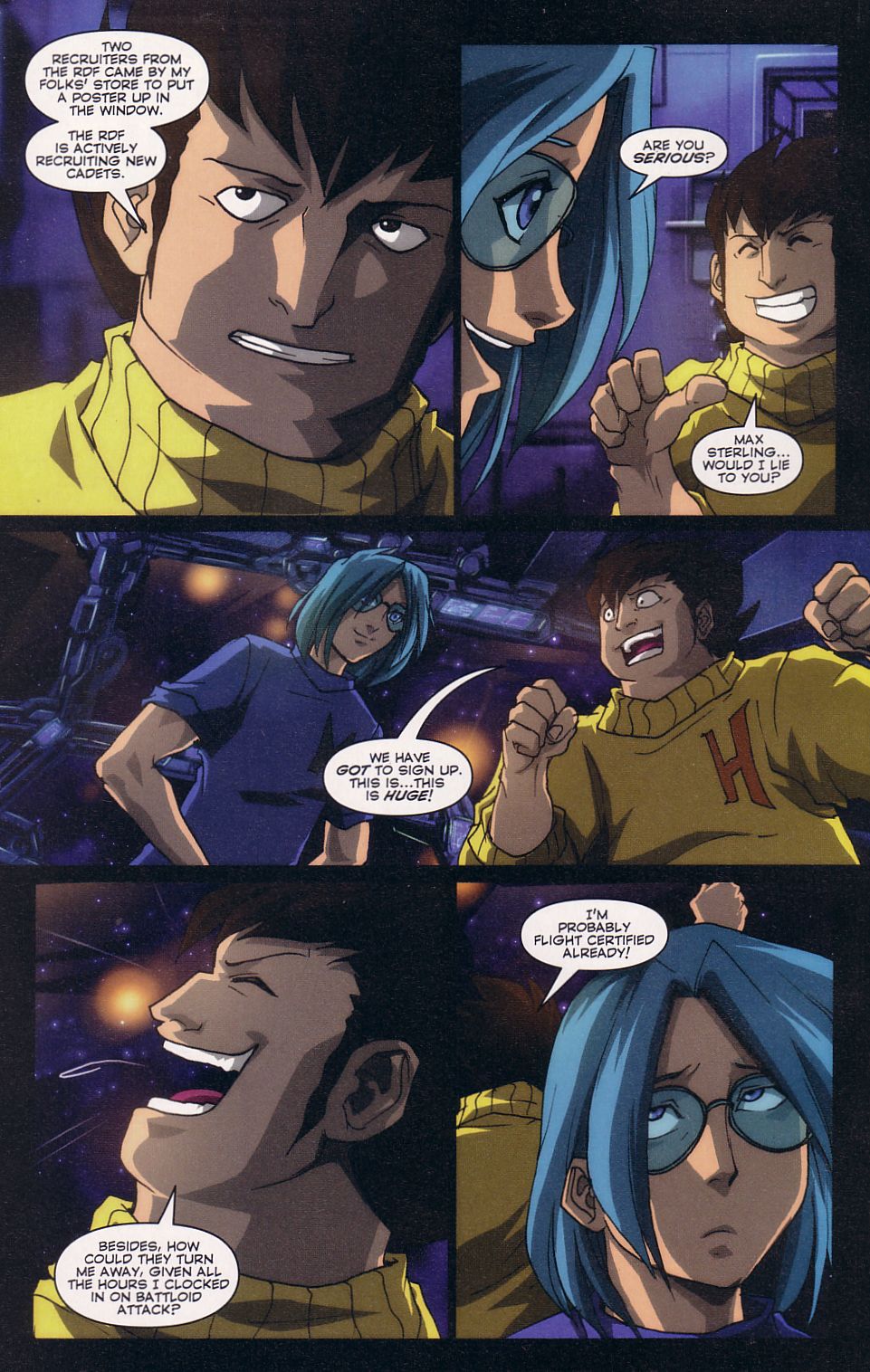 Read online Robotech: Love and War comic -  Issue #2 - 17