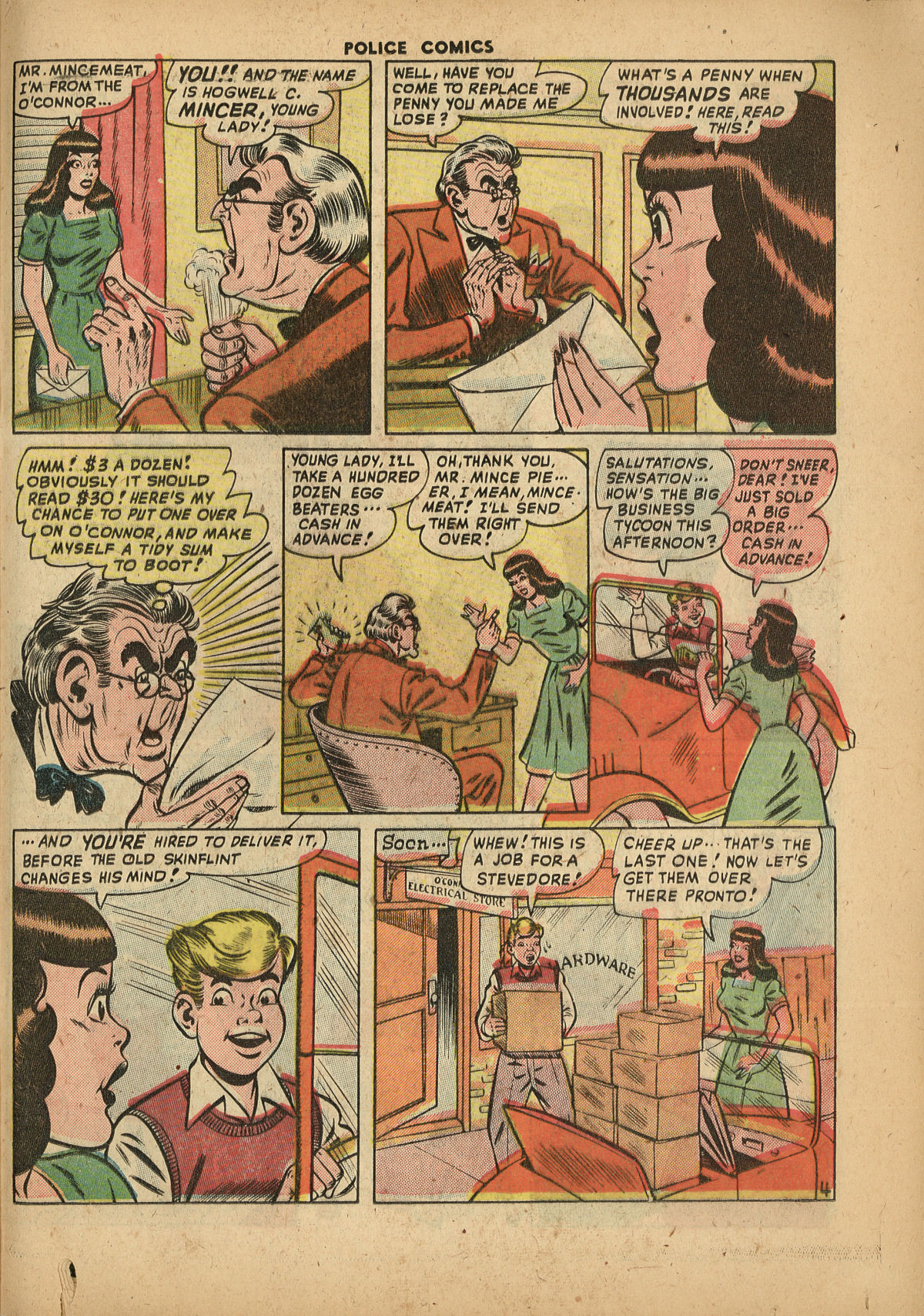 Read online Police Comics comic -  Issue #91 - 21
