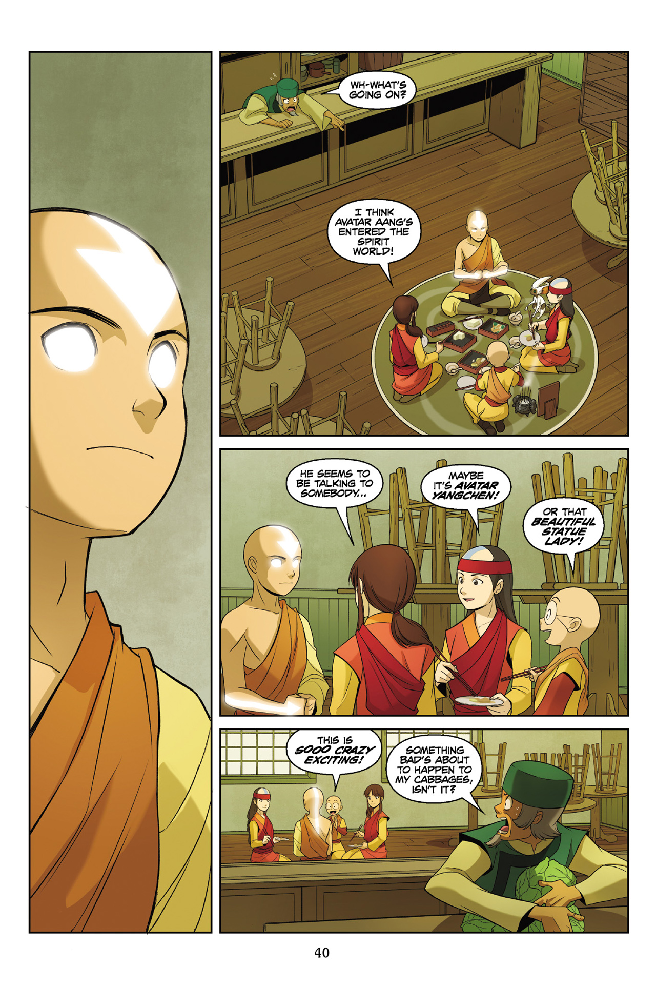 Read online Nickelodeon Avatar: The Last Airbender - The Rift comic -  Issue # Part 2 - 41