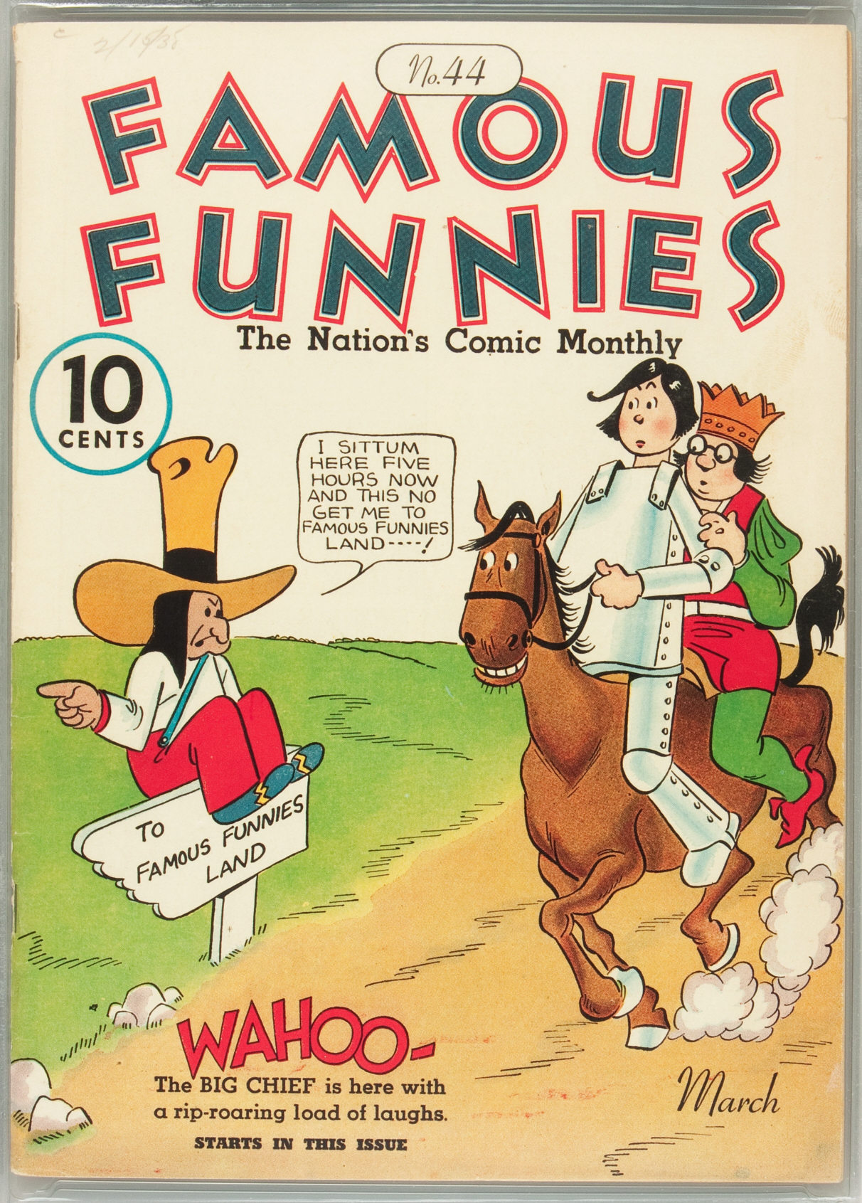 Read online Famous Funnies comic -  Issue #44 - 1