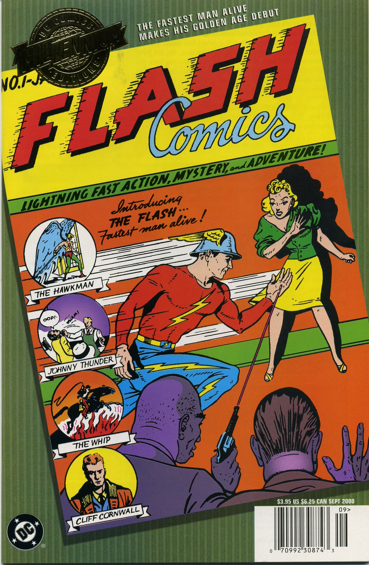 Read online Millennium Edition: Flash Comics 1 comic -  Issue # Full - 1