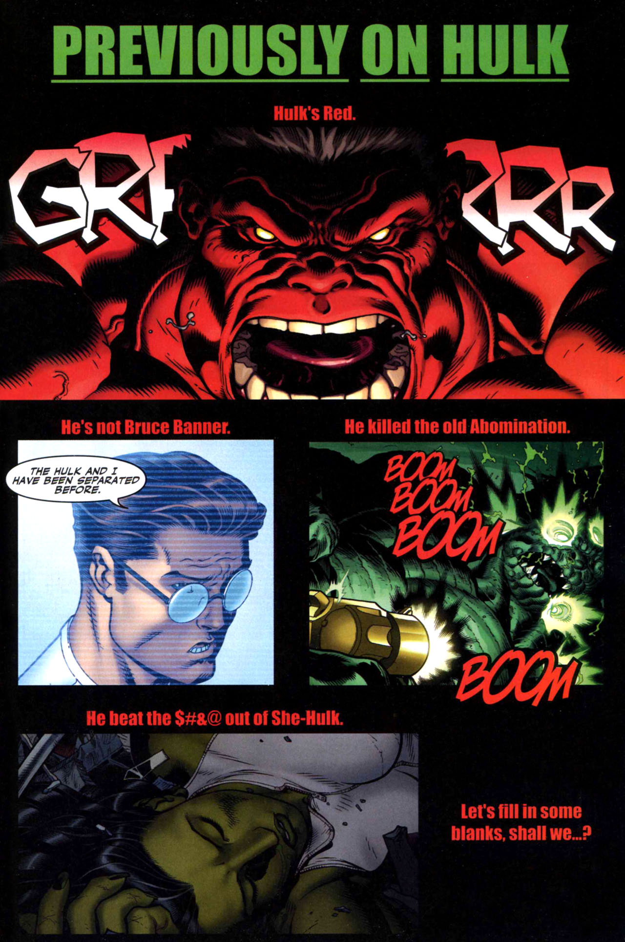 Read online King-Size Hulk comic -  Issue # Full - 4