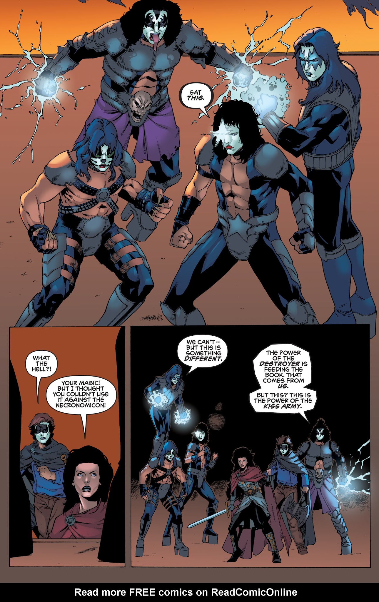 Read online KISS The Army of Darkness comic -  Issue #3 - 20