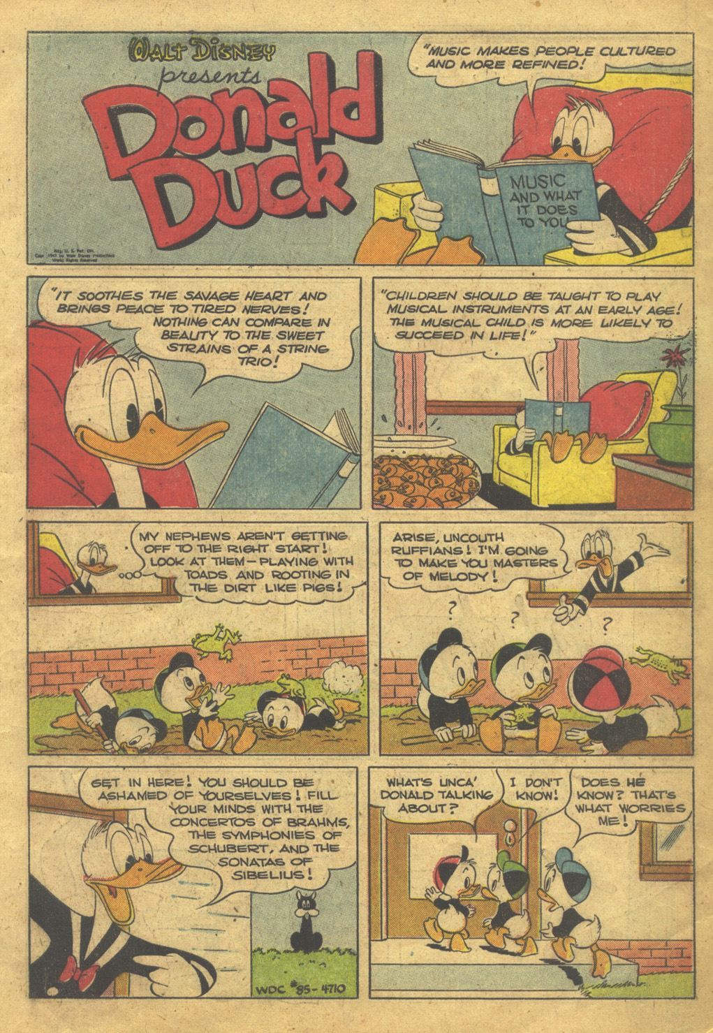 Read online Walt Disney's Comics and Stories comic -  Issue #85 - 3