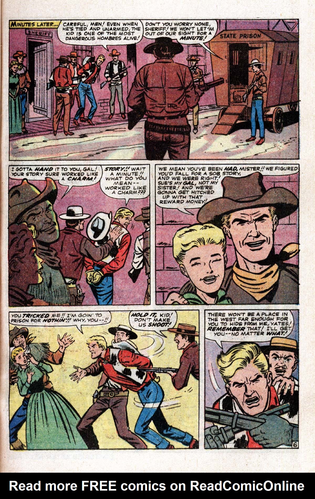 Read online The Mighty Marvel Western comic -  Issue #9 - 21