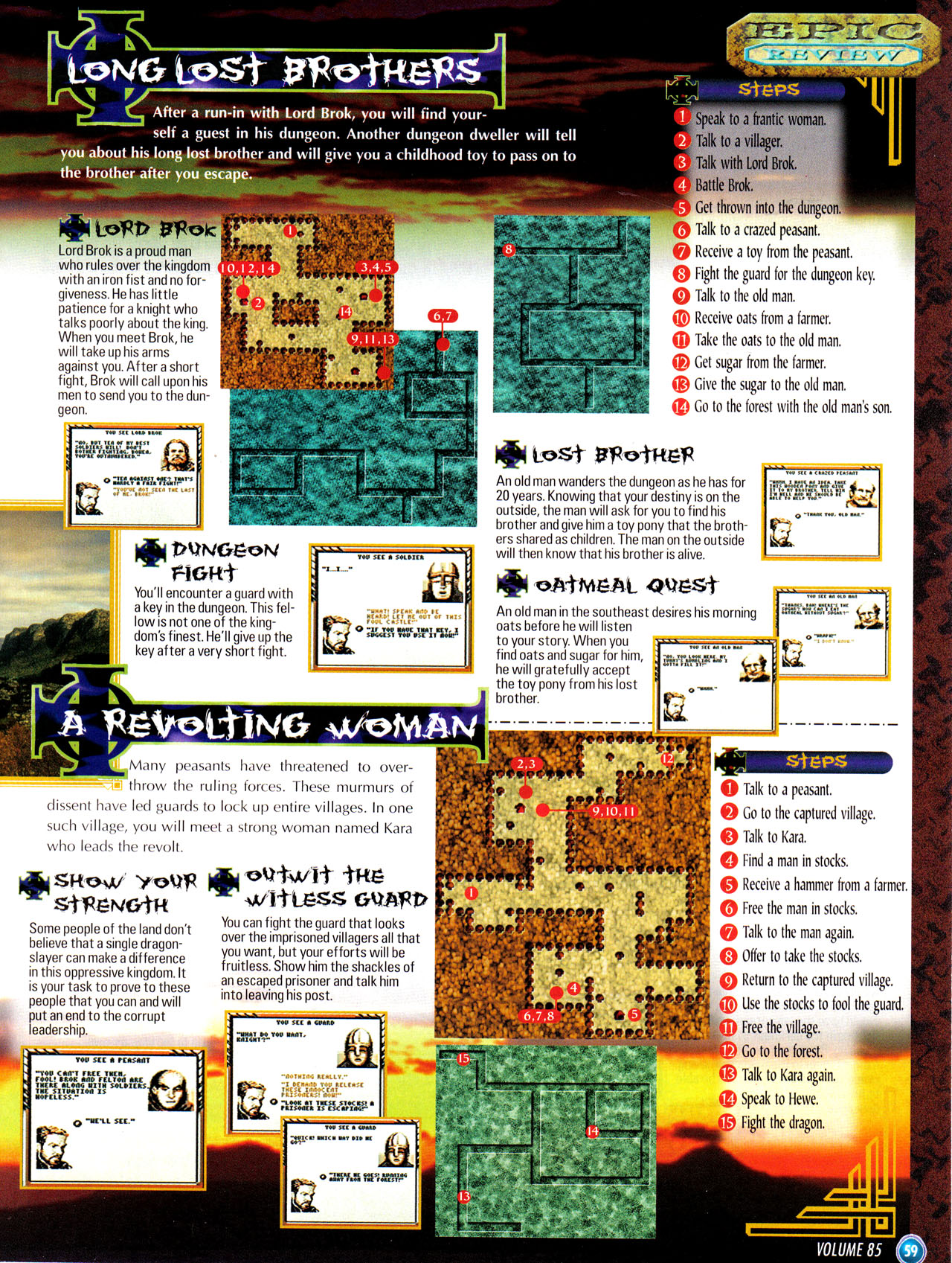 Read online Nintendo Power comic -  Issue #85 - 66