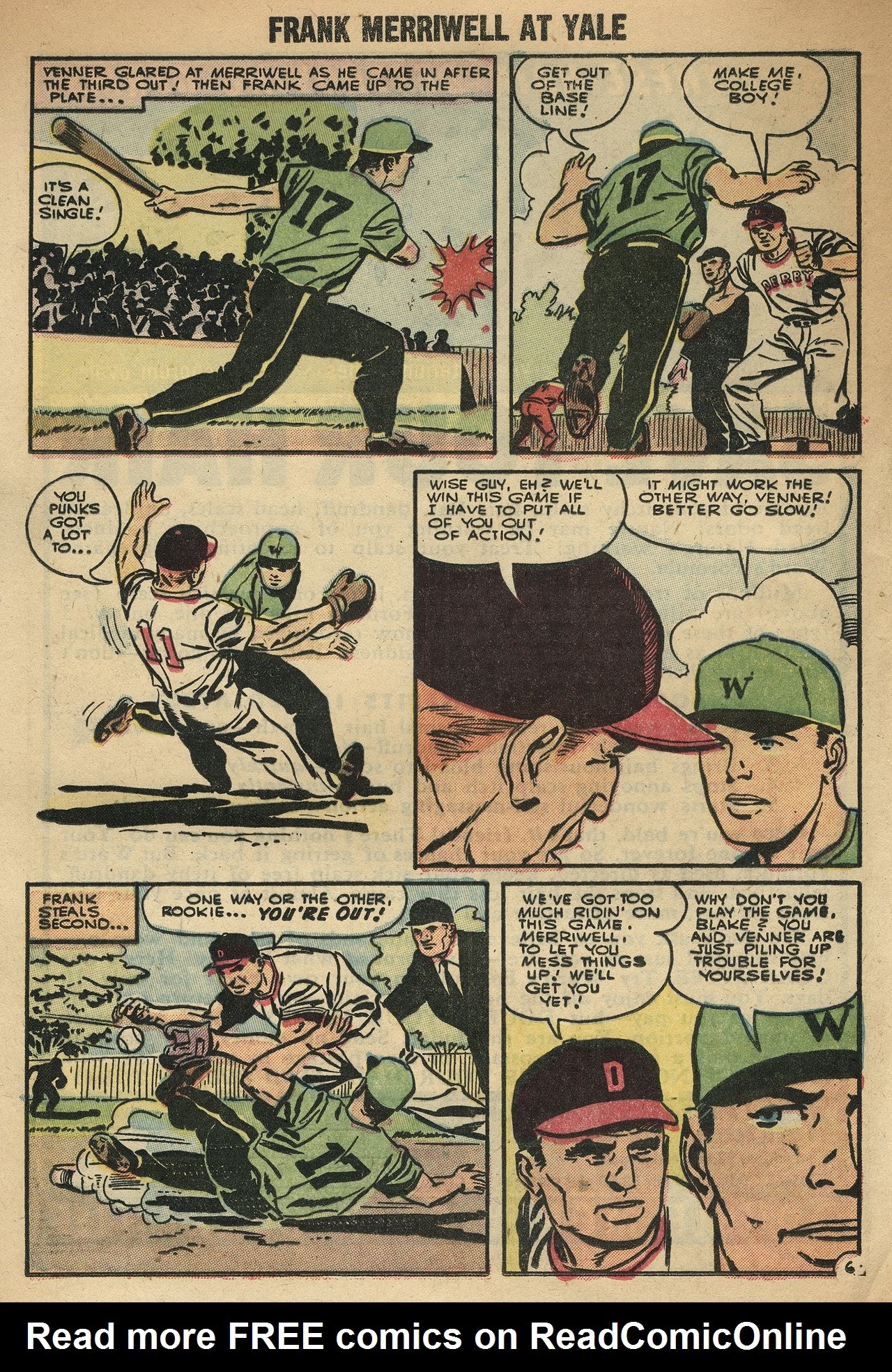 Read online Frank Merriwell At Yale comic -  Issue #3 - 16