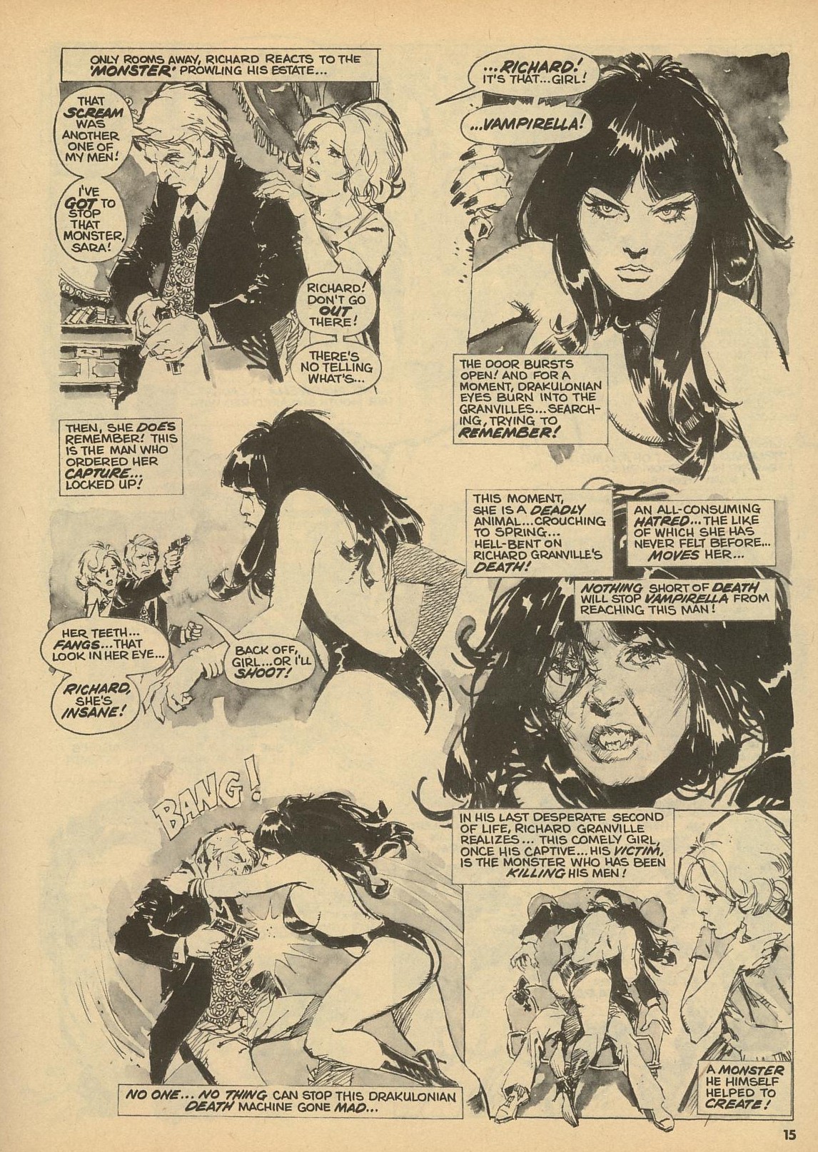 Read online Vampirella (1969) comic -  Issue #25 - 15