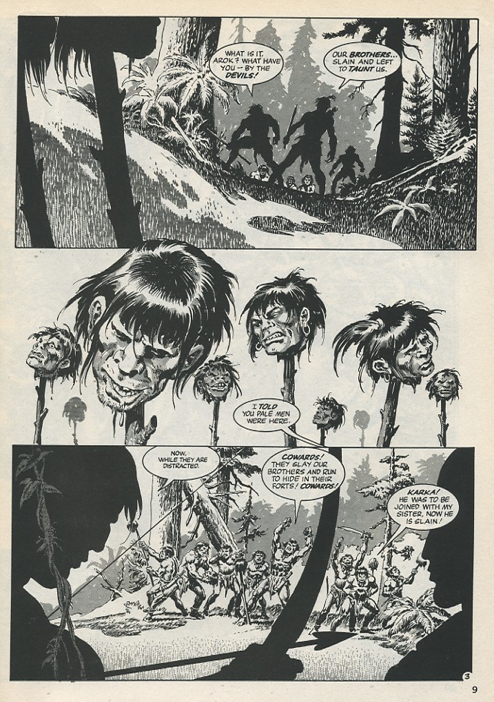 Read online The Savage Sword Of Conan comic -  Issue #135 - 9