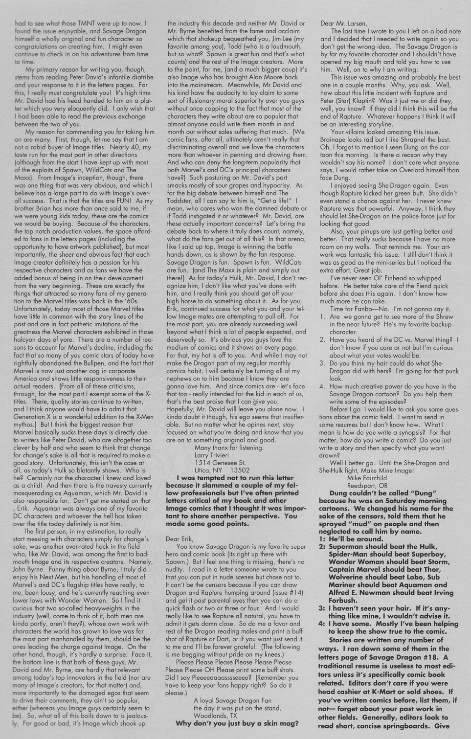 Read online The Savage Dragon (1993) comic -  Issue #24 - 31