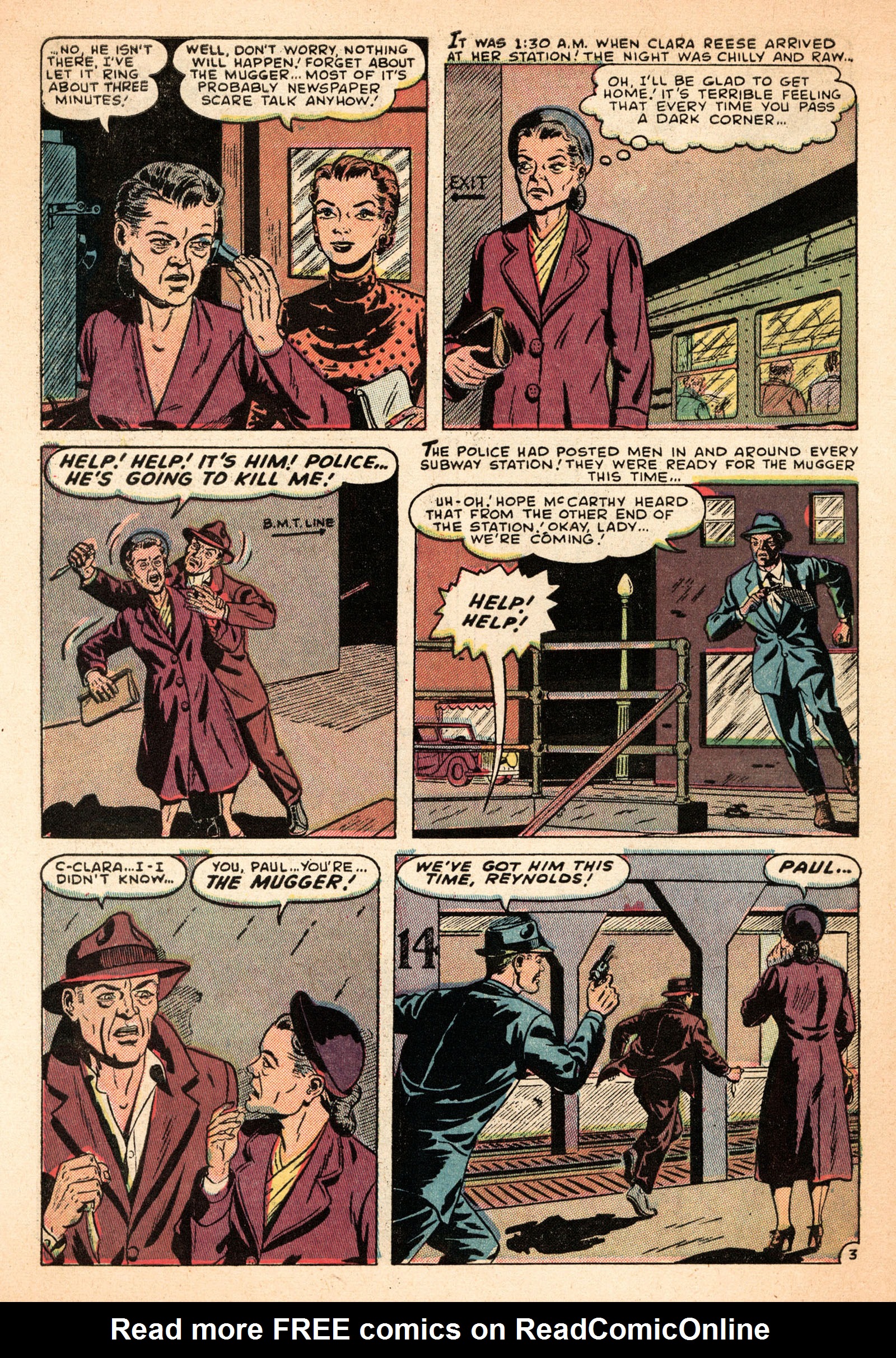 Read online Crime Cases Comics (1951) comic -  Issue #10 - 30