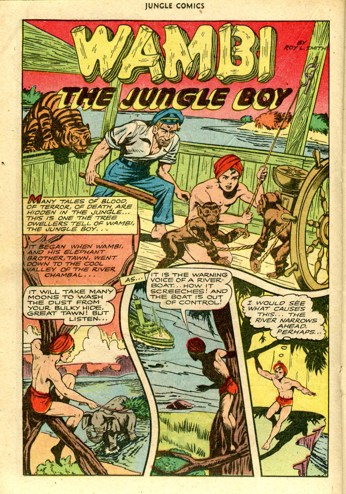 Read online Jungle Comics comic -  Issue #86 - 29