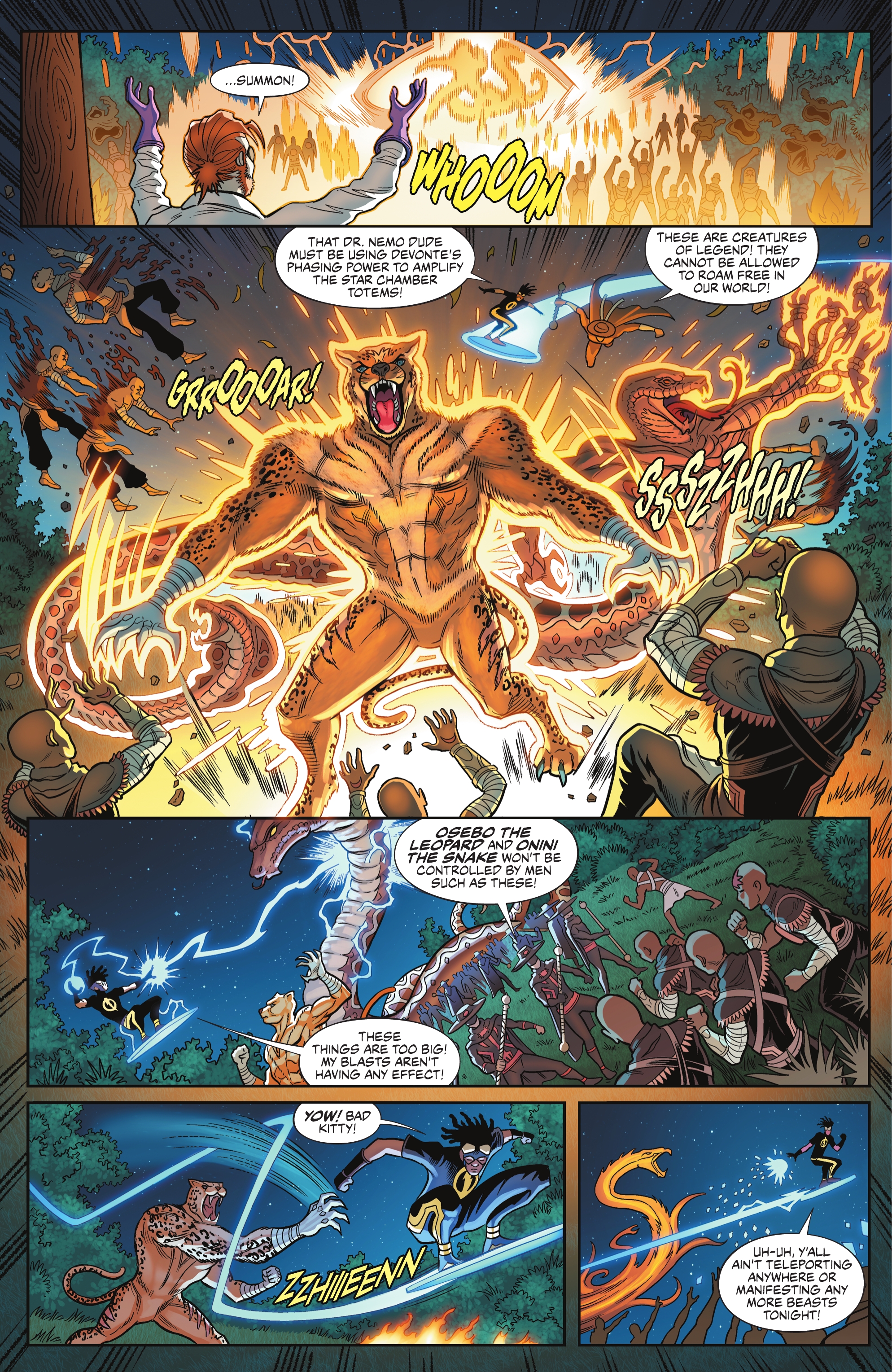 Read online Static Team-Up: Anansi comic -  Issue # Full - 19