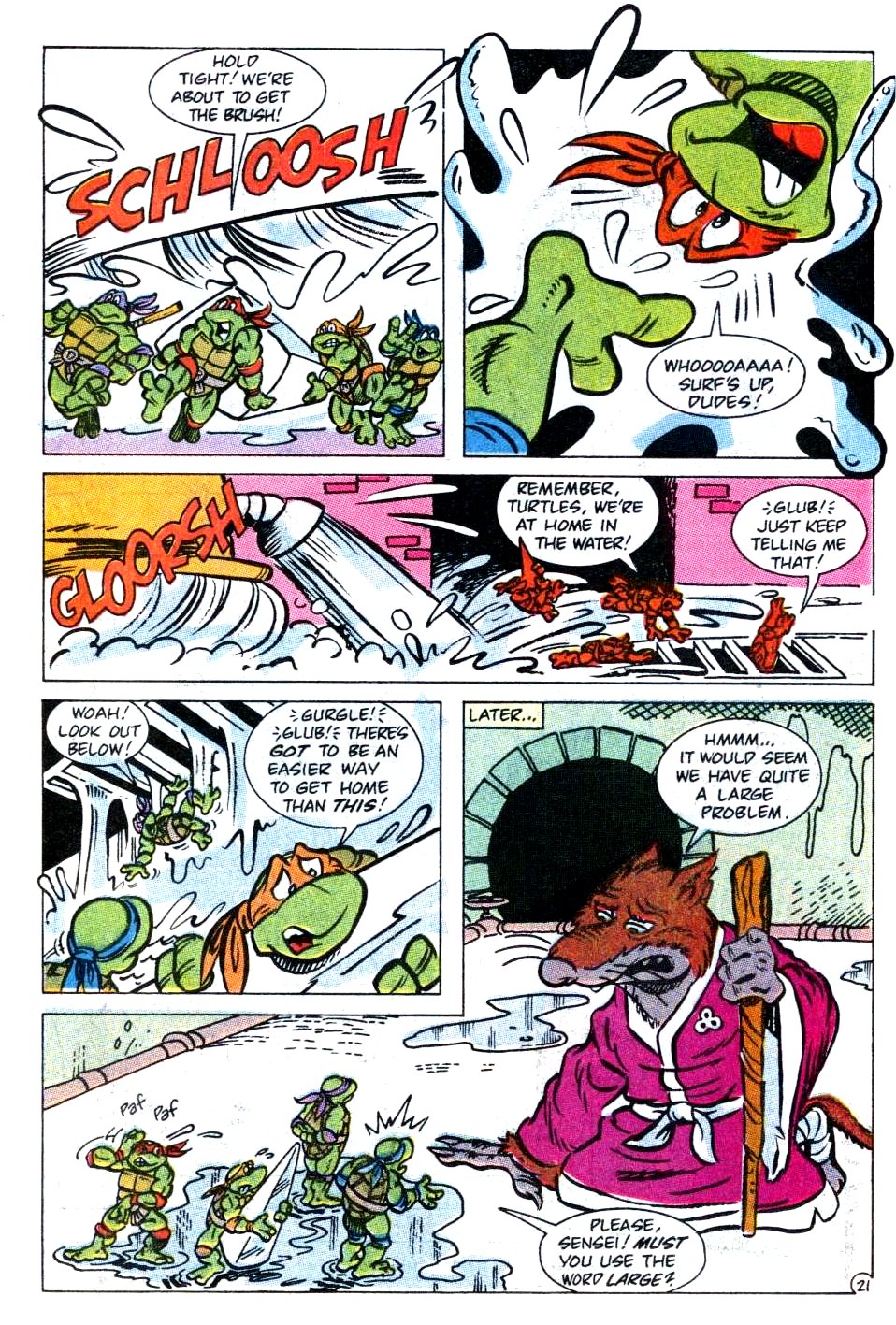 Read online Teenage Mutant Ninja Turtles Adventures (1989) comic -  Issue #3 - 22