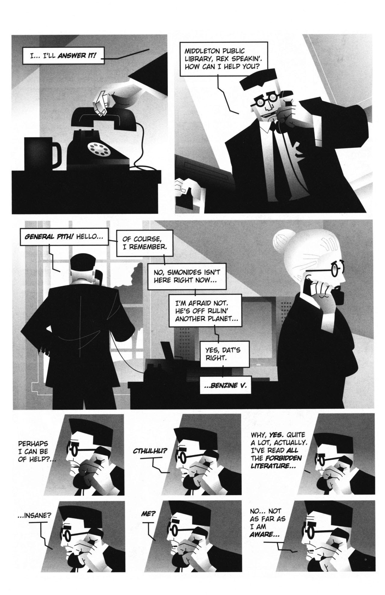 Read online Rex Libris comic -  Issue #11 - 11