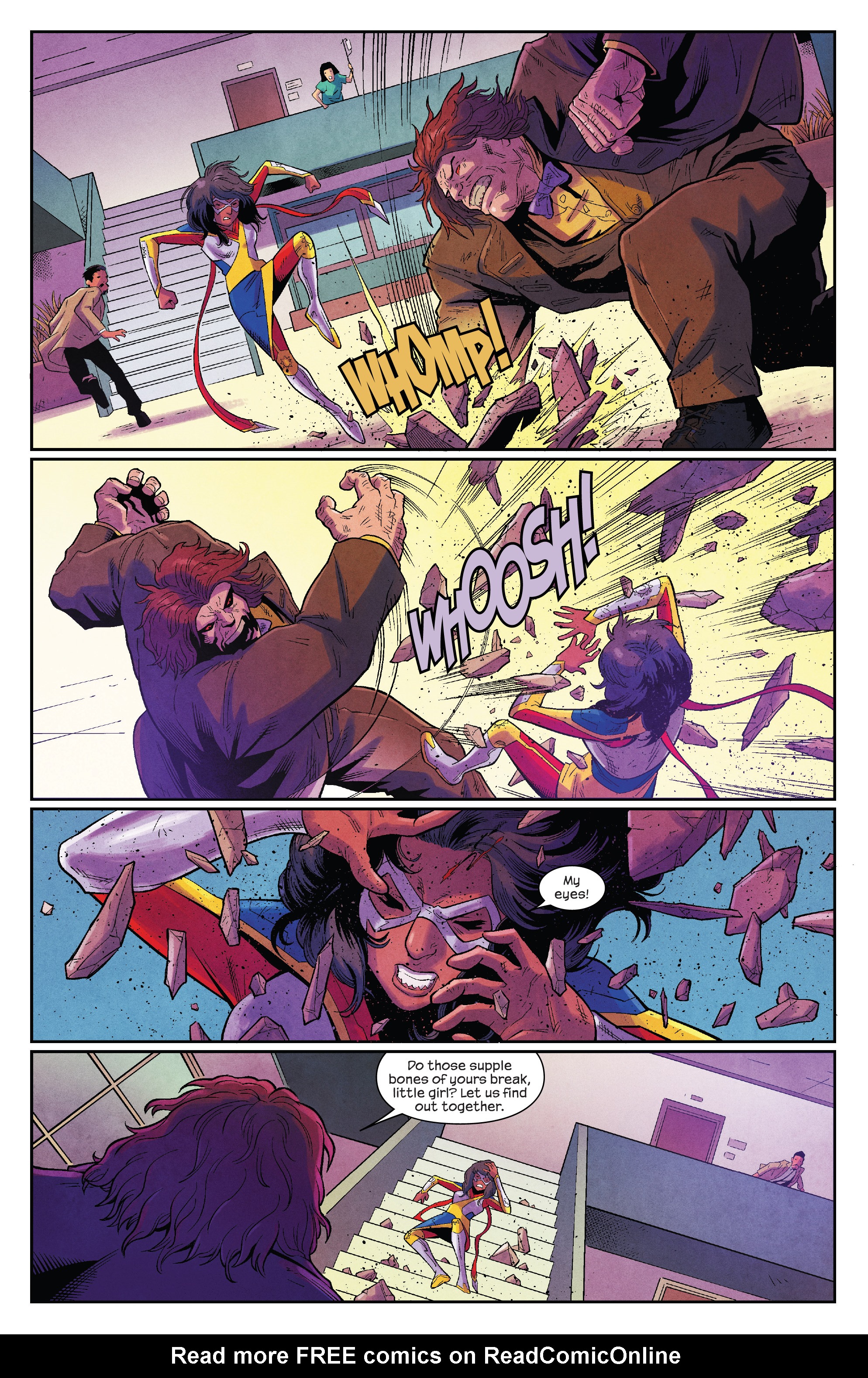 Read online Magnificent Ms. Marvel comic -  Issue #9 - 16