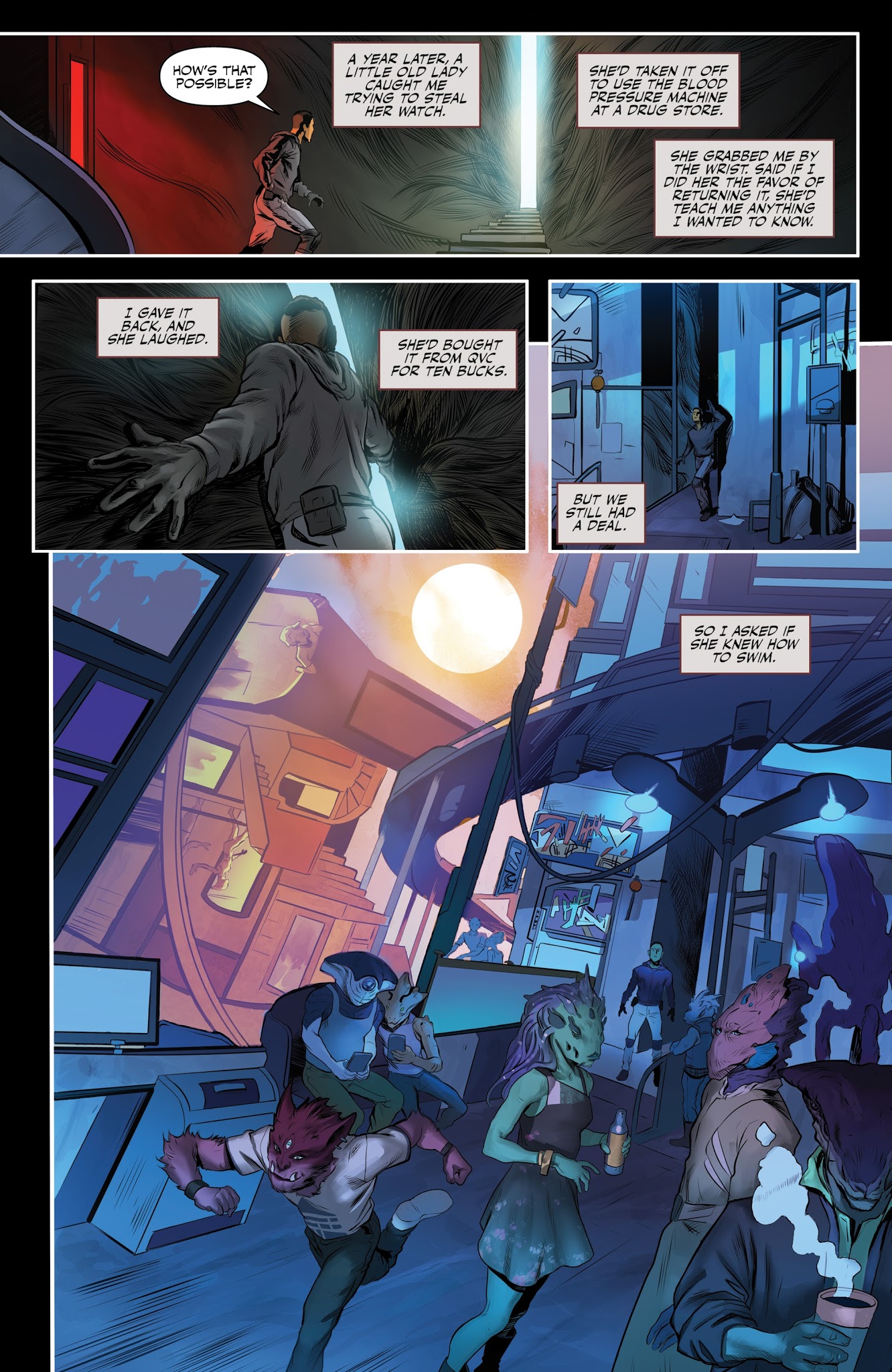 Read online Alien Bounty Hunter comic -  Issue #2 - 4