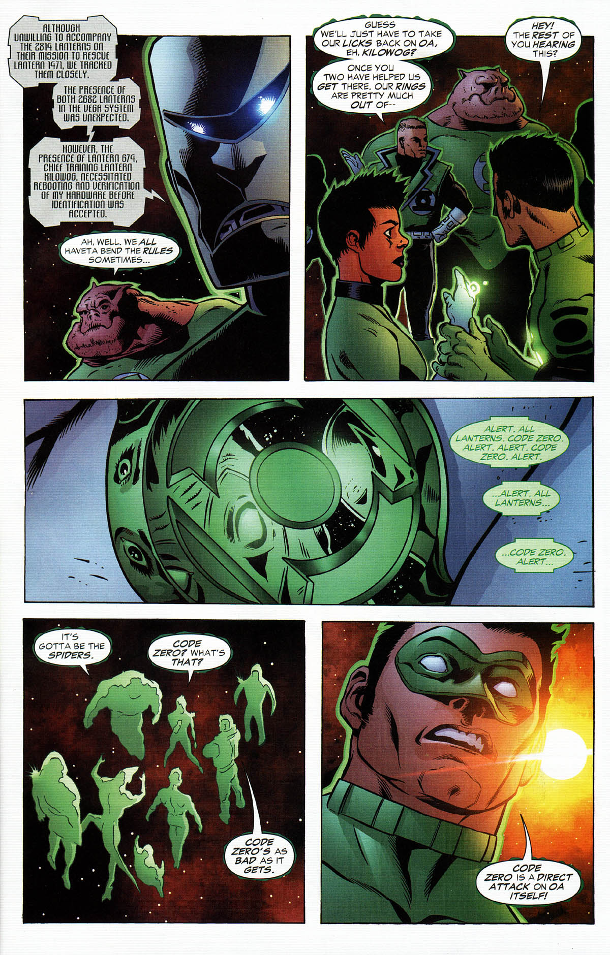 Read online Green Lantern Corps: Recharge comic -  Issue #4 - 19