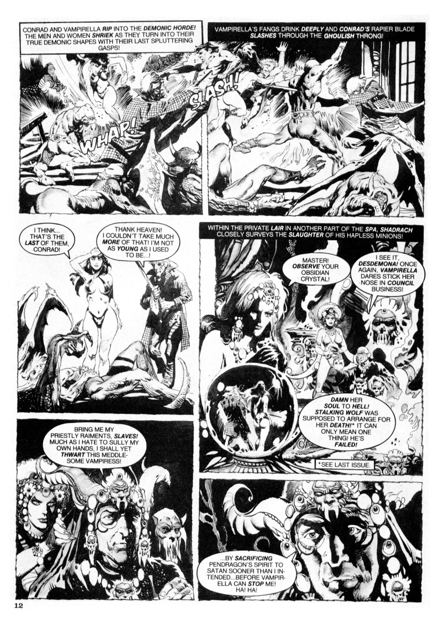 Read online Vampirella (1969) comic -  Issue #99 - 12