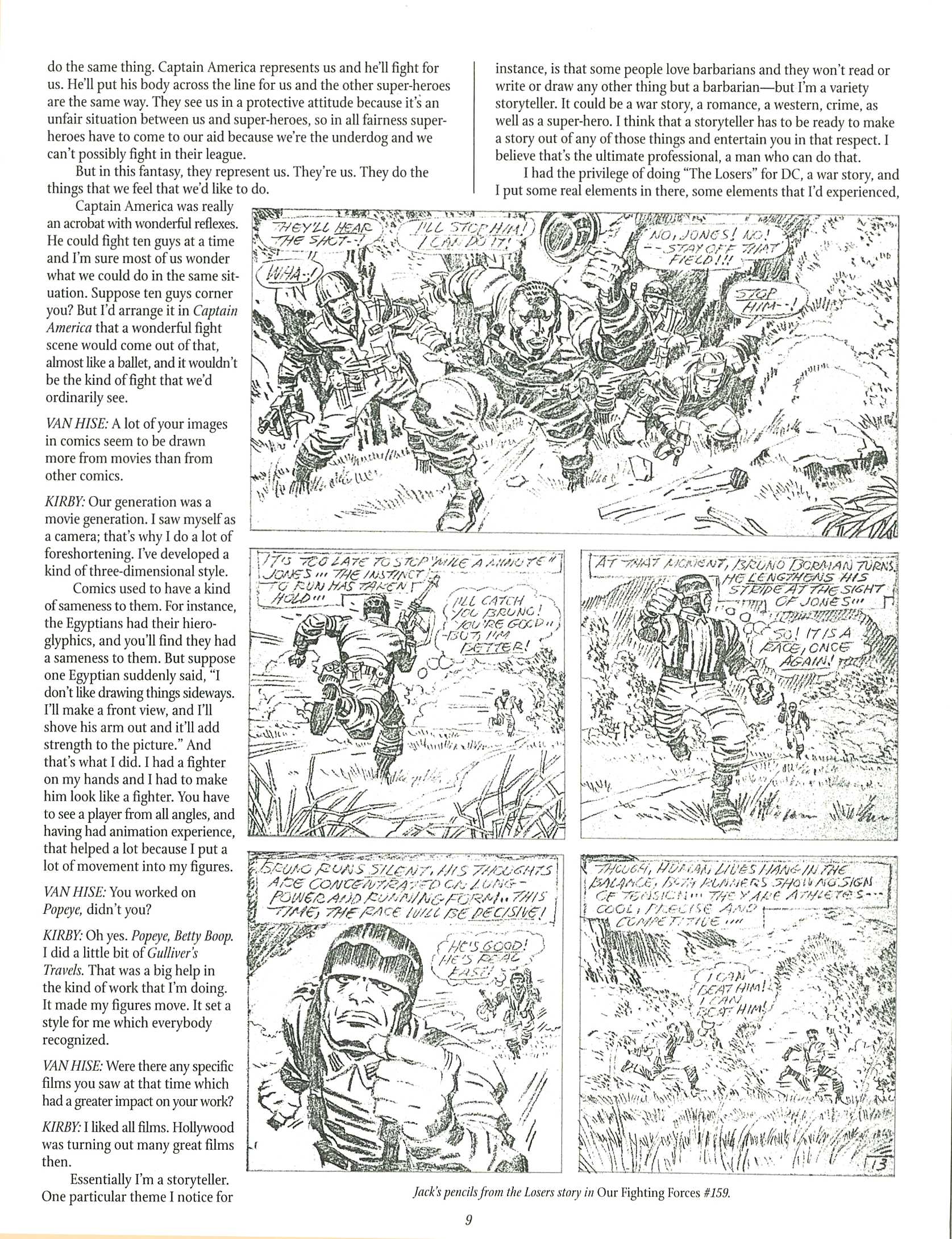 Read online The Jack Kirby Collector comic -  Issue #25 - 9