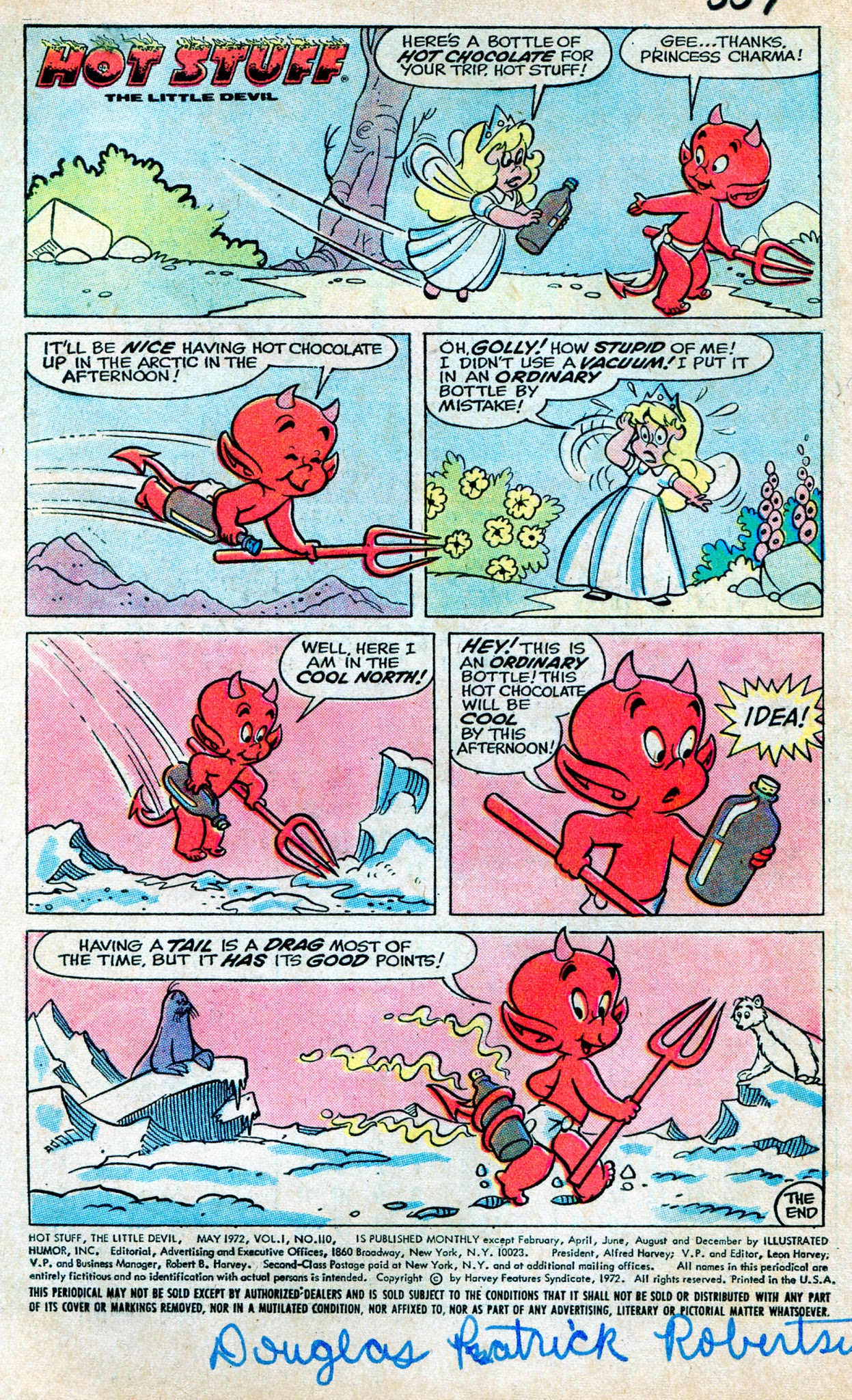 Read online Hot Stuff, the Little Devil comic -  Issue #110 - 3