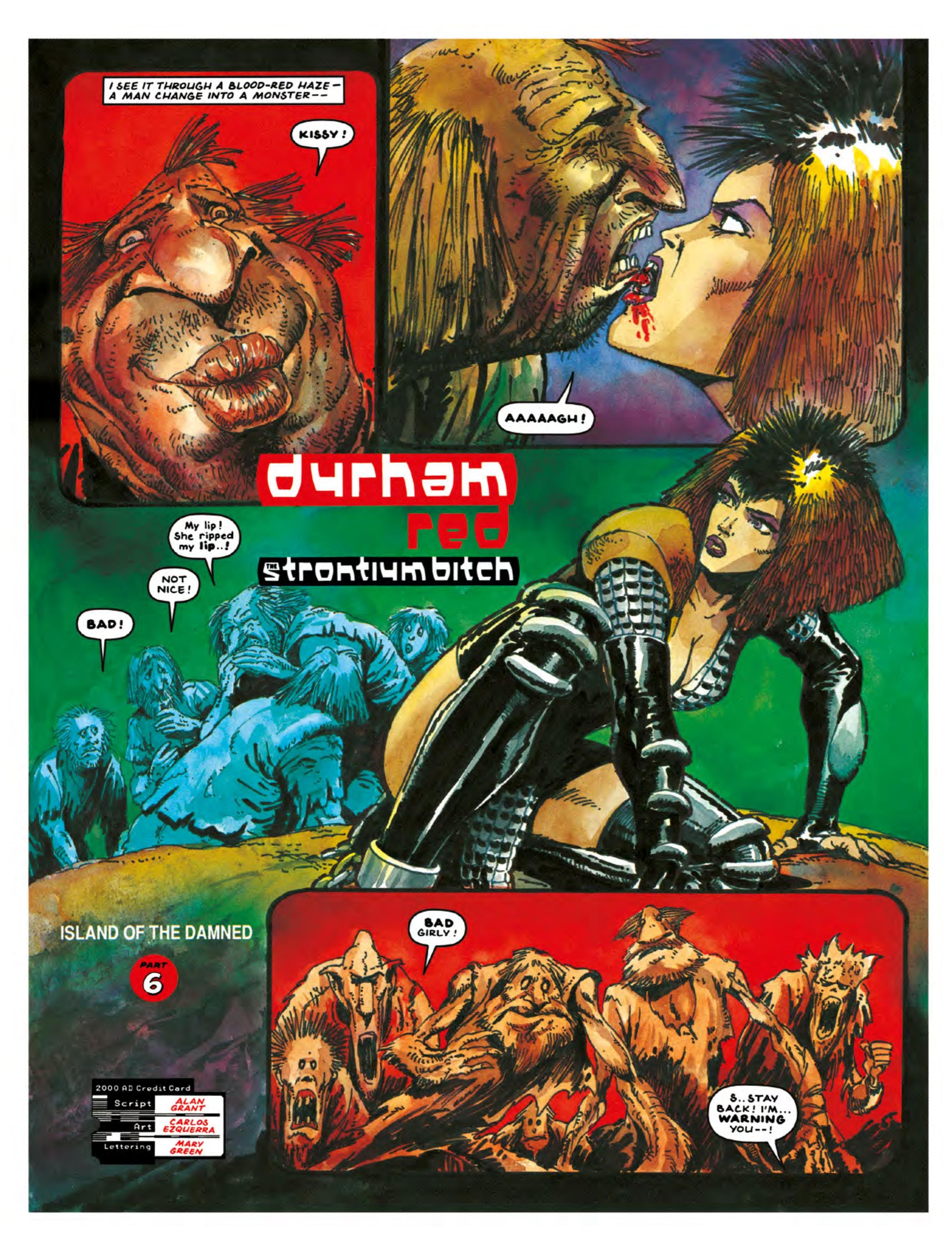 Read online 2000AD Durham Red comic -  Issue # TPB - 29