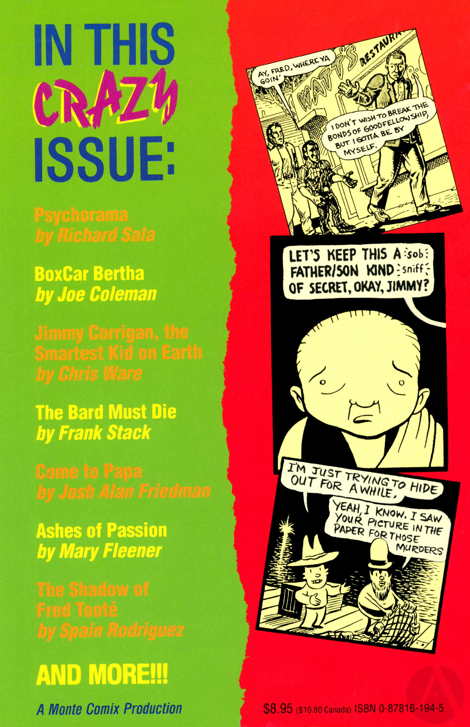 Read online Blab! comic -  Issue #7 - 140