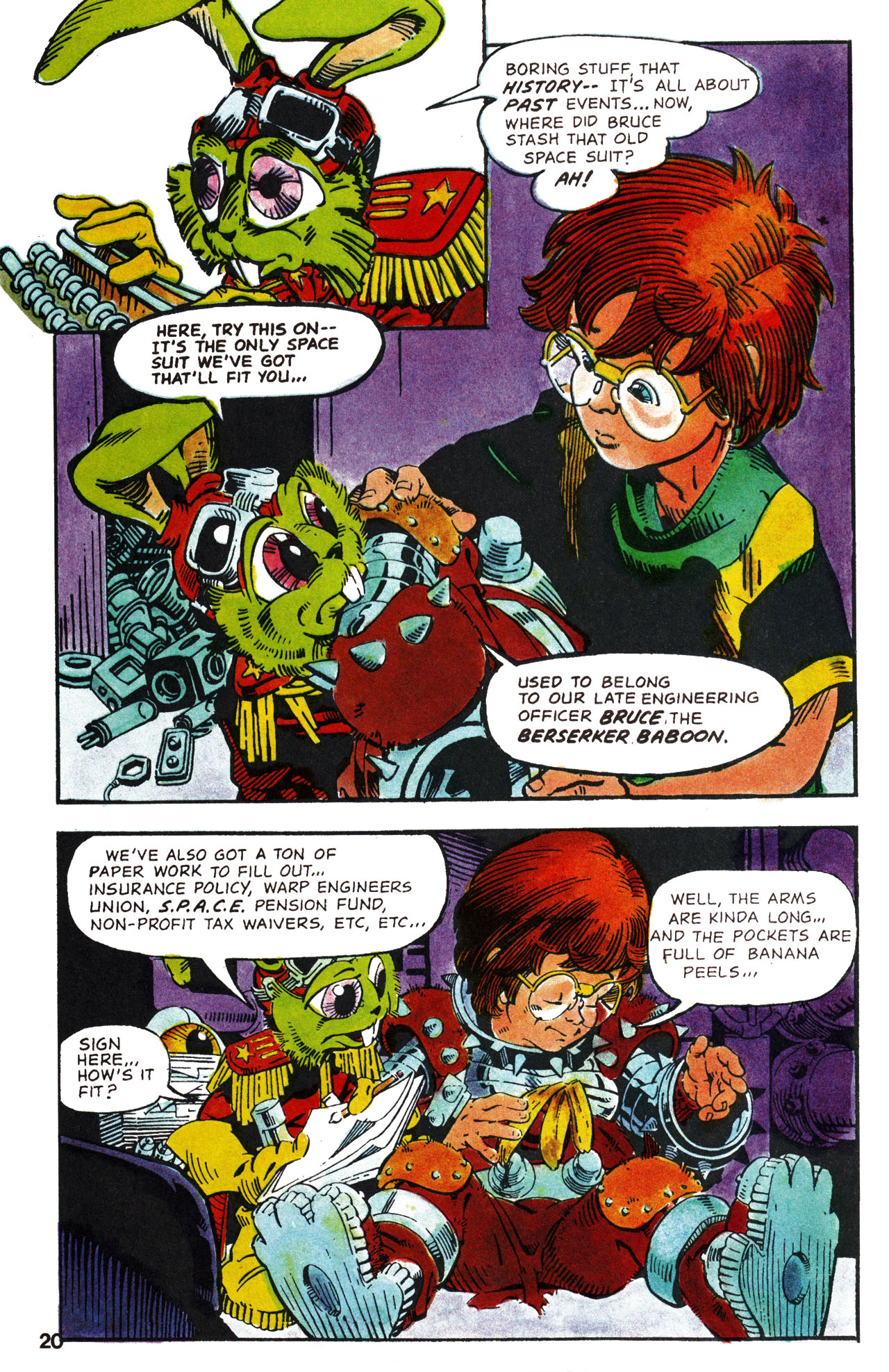 Read online Bucky O'Hare (1991) comic -  Issue #3 - 20