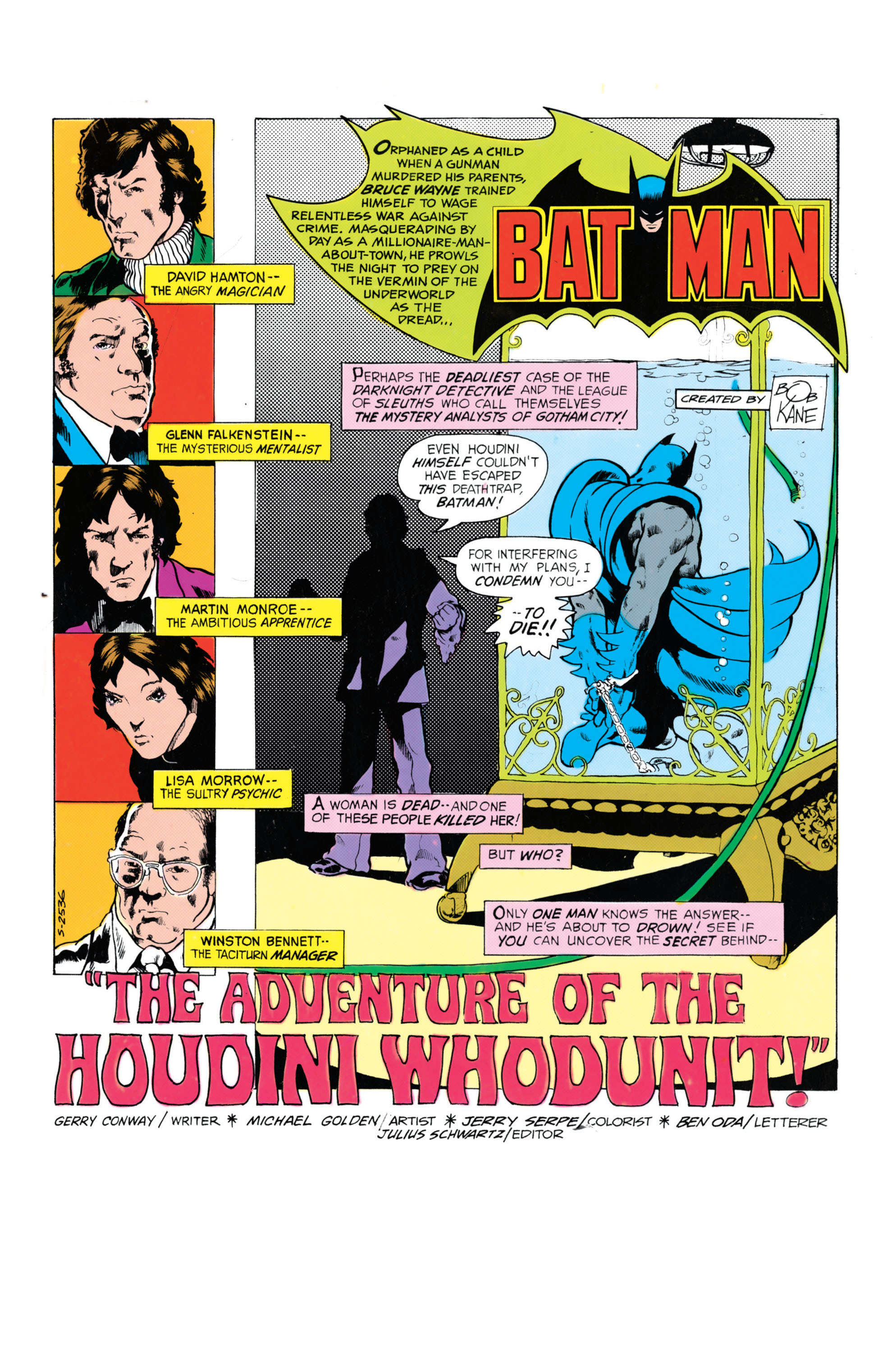 Read online Batman (1940) comic -  Issue #295 - 2
