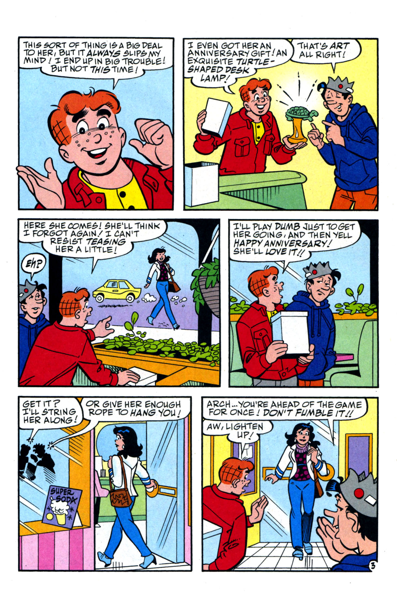 Read online Archie (1960) comic -  Issue #581 - 4