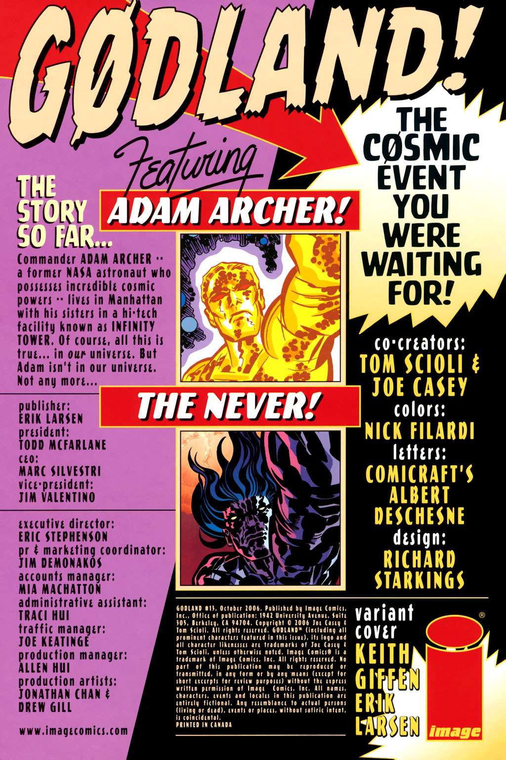 Read online Gødland comic -  Issue #13 - 3