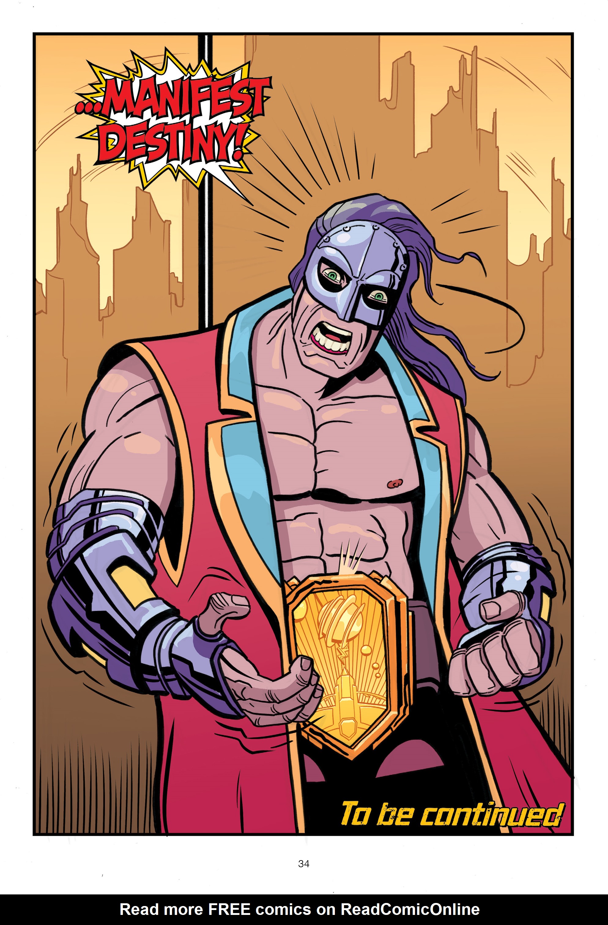 Read online Invasion from Planet Wrestletopia comic -  Issue #1 - 34