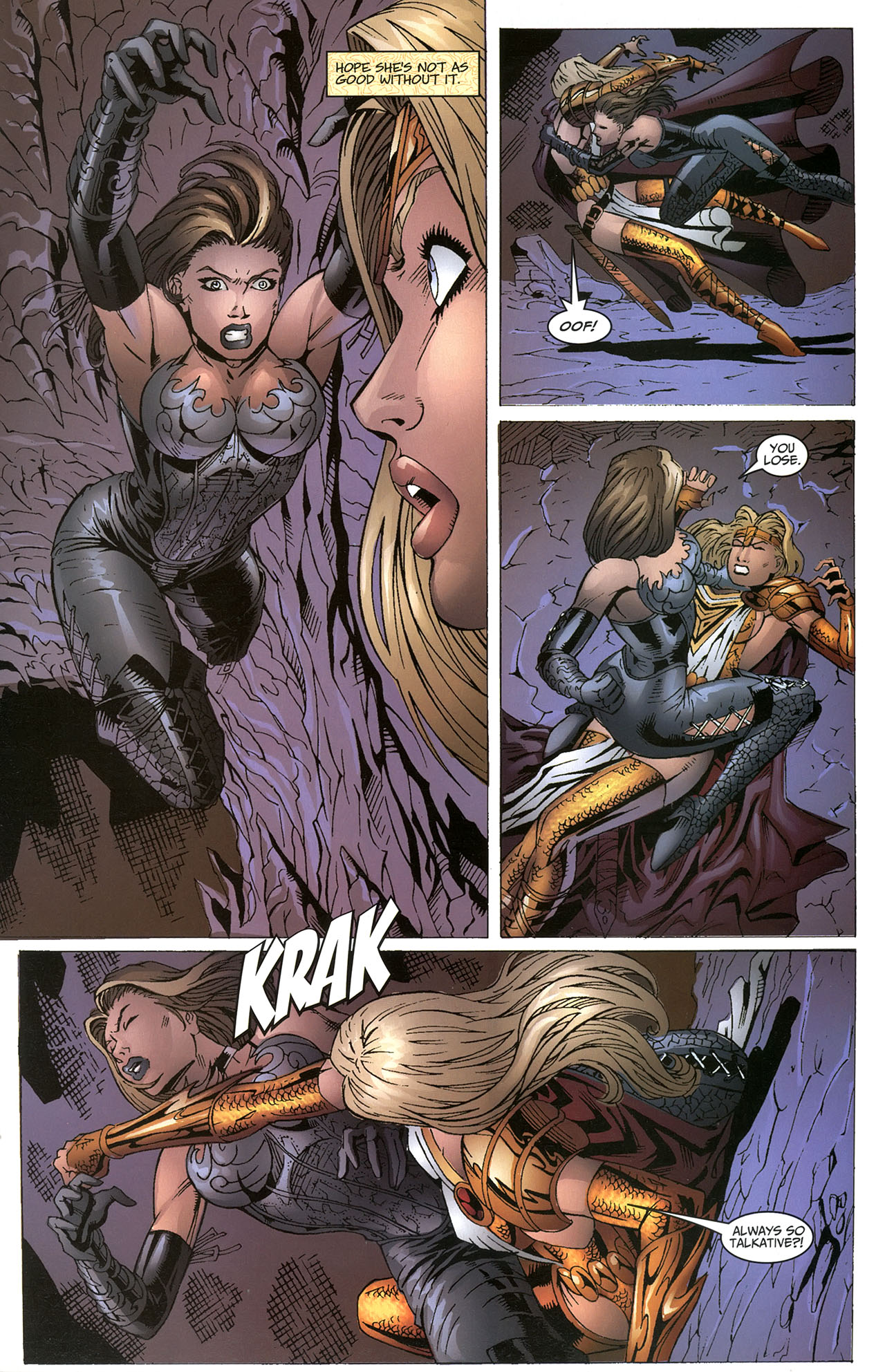 Read online Alley Cat Vs. Lady Pendragon comic -  Issue # Full - 12