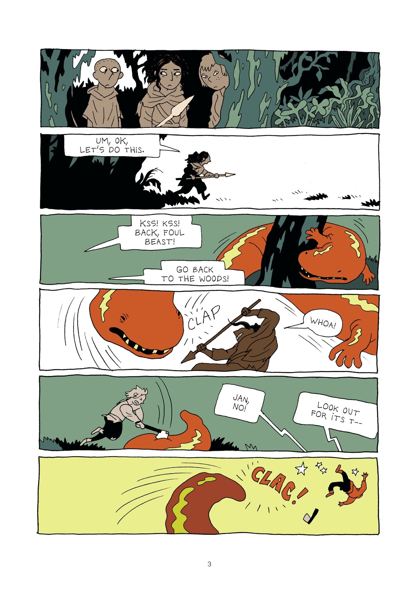 Read online The Sauroktones comic -  Issue #5 - 5