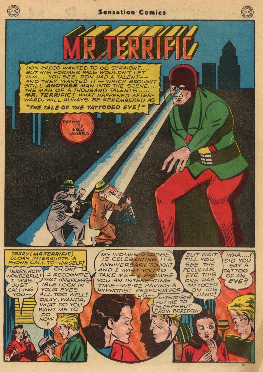 Read online Sensation (Mystery) Comics comic -  Issue #49 - 23