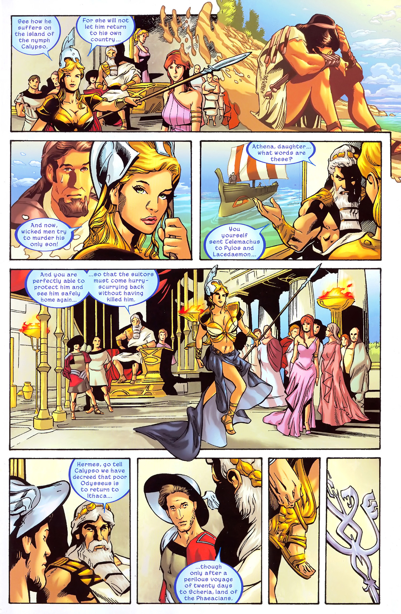 Read online The Odyssey comic -  Issue #2 - 4