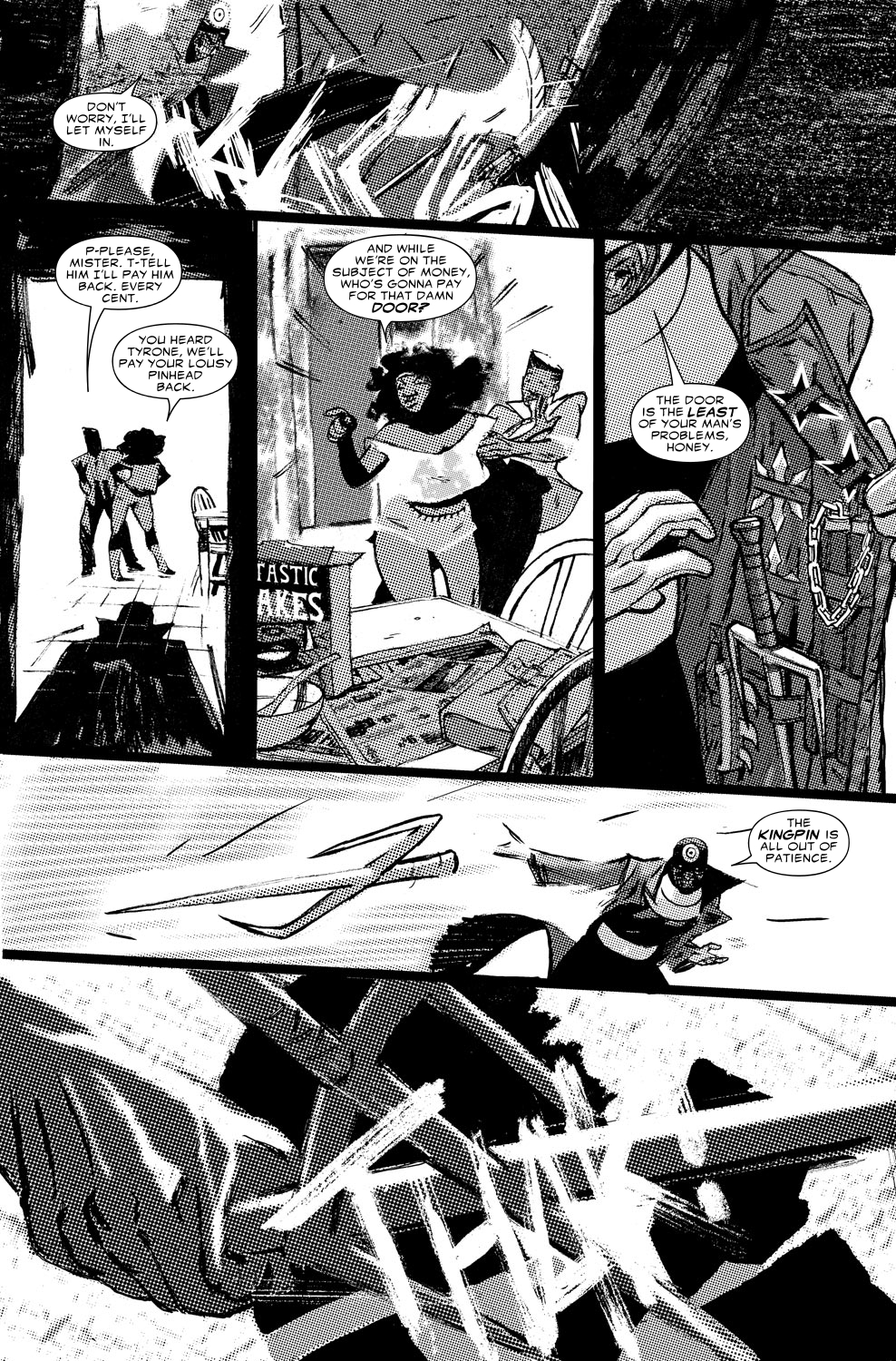Read online Daredevil Black & White comic -  Issue # Full - 15