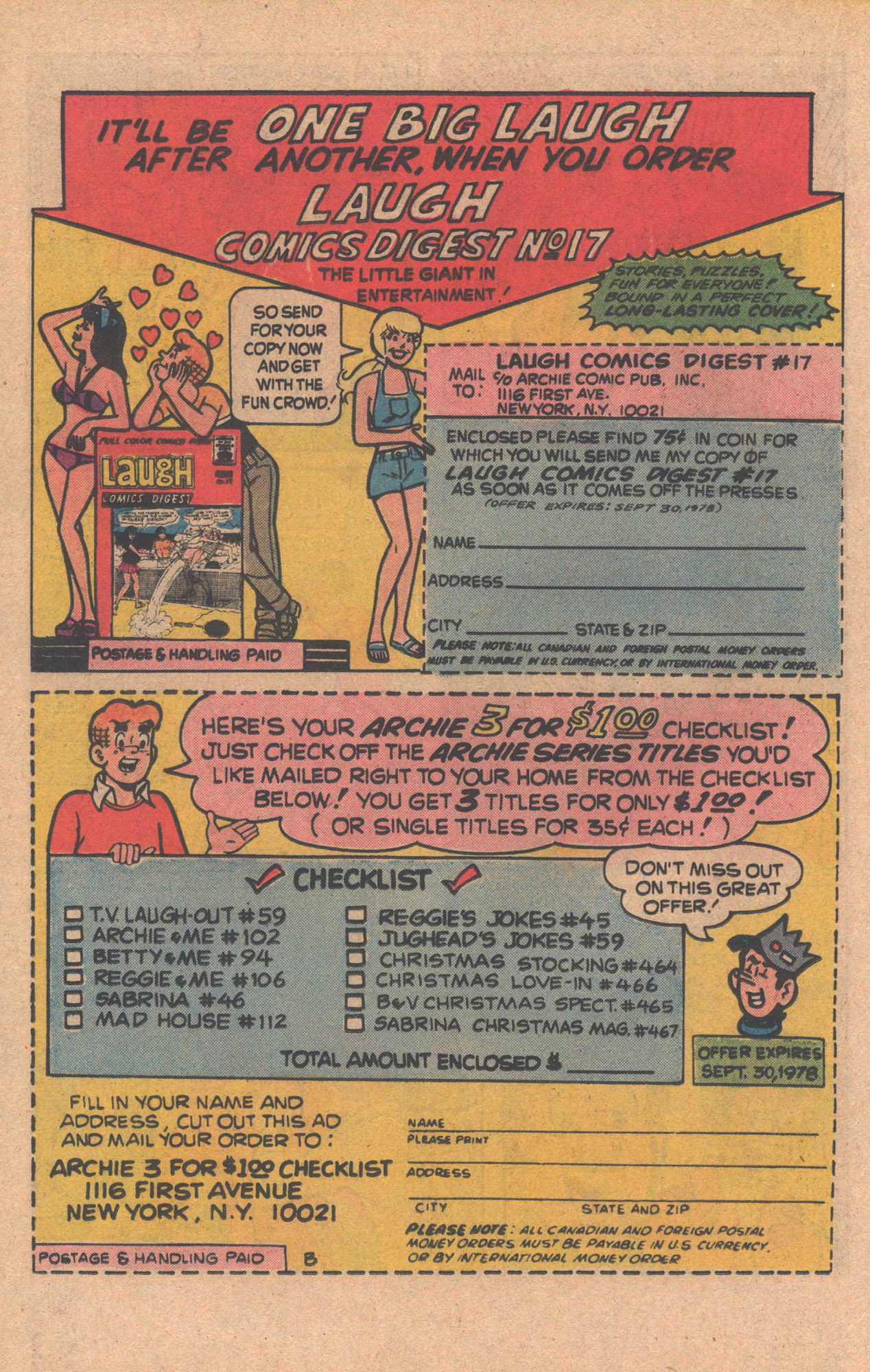 Read online Archie at Riverdale High (1972) comic -  Issue #54 - 18