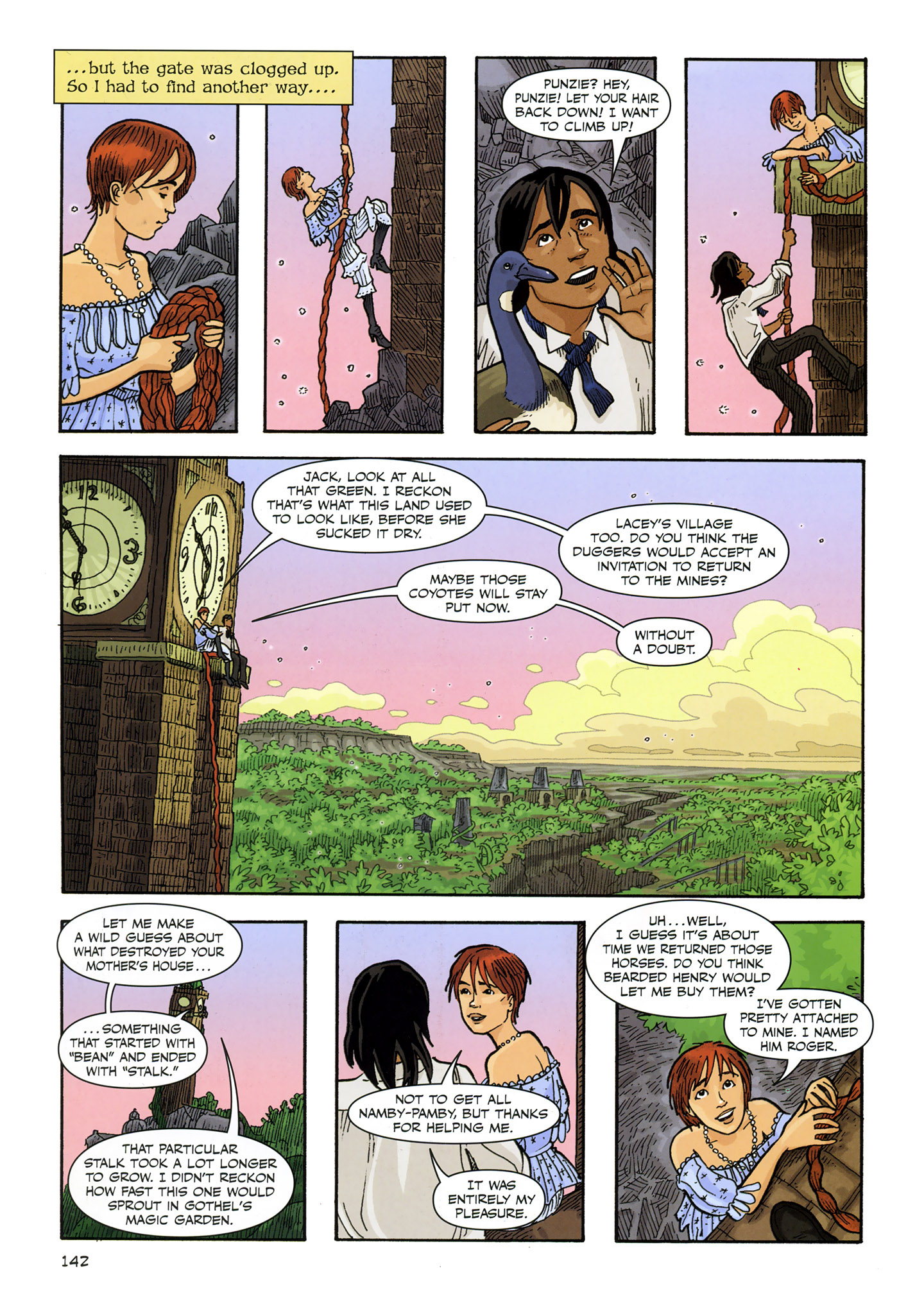 Read online Rapunzel's Revenge comic -  Issue # TPB - 144