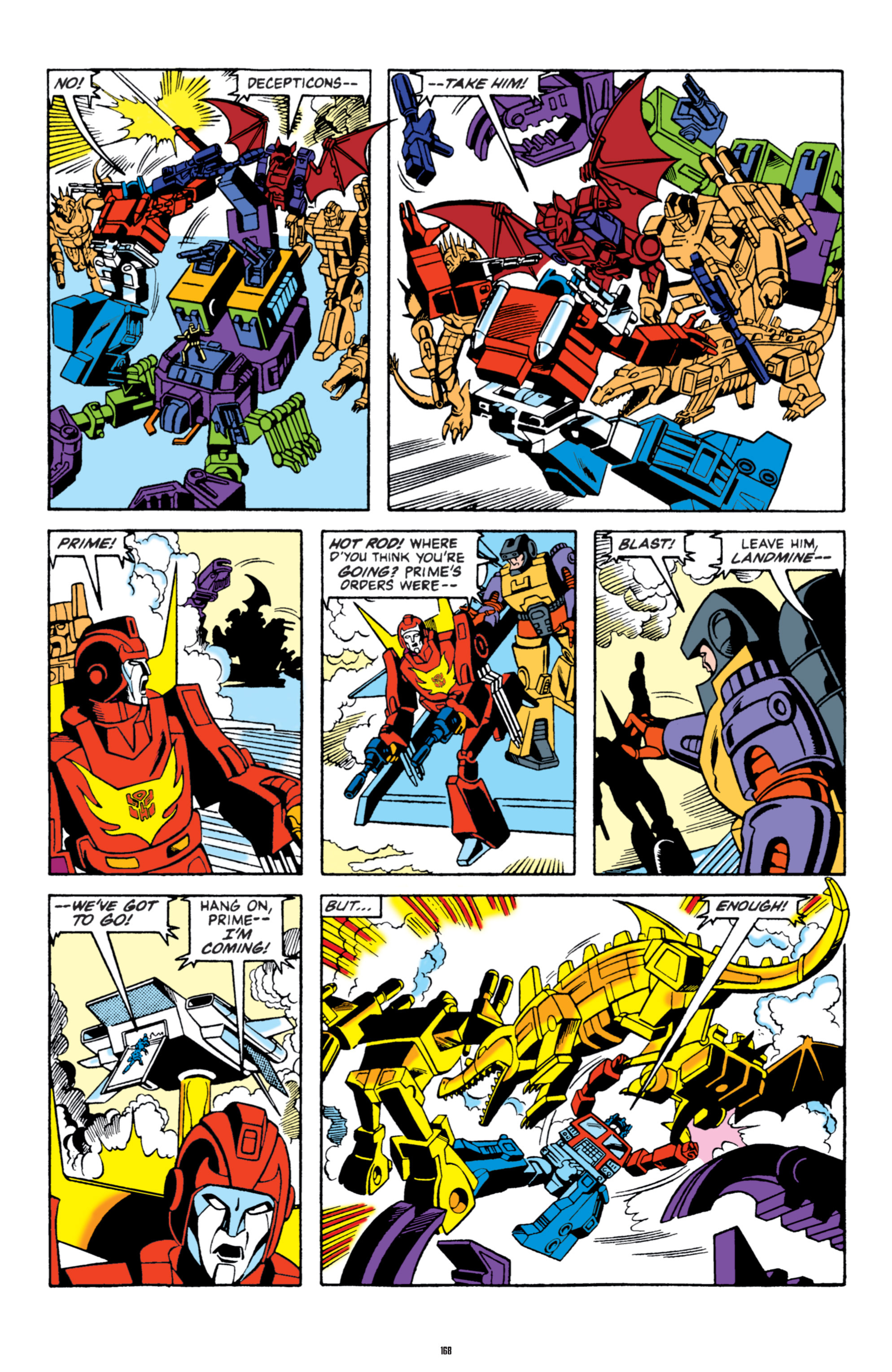 Read online The Transformers Classics comic -  Issue # TPB 5 - 169