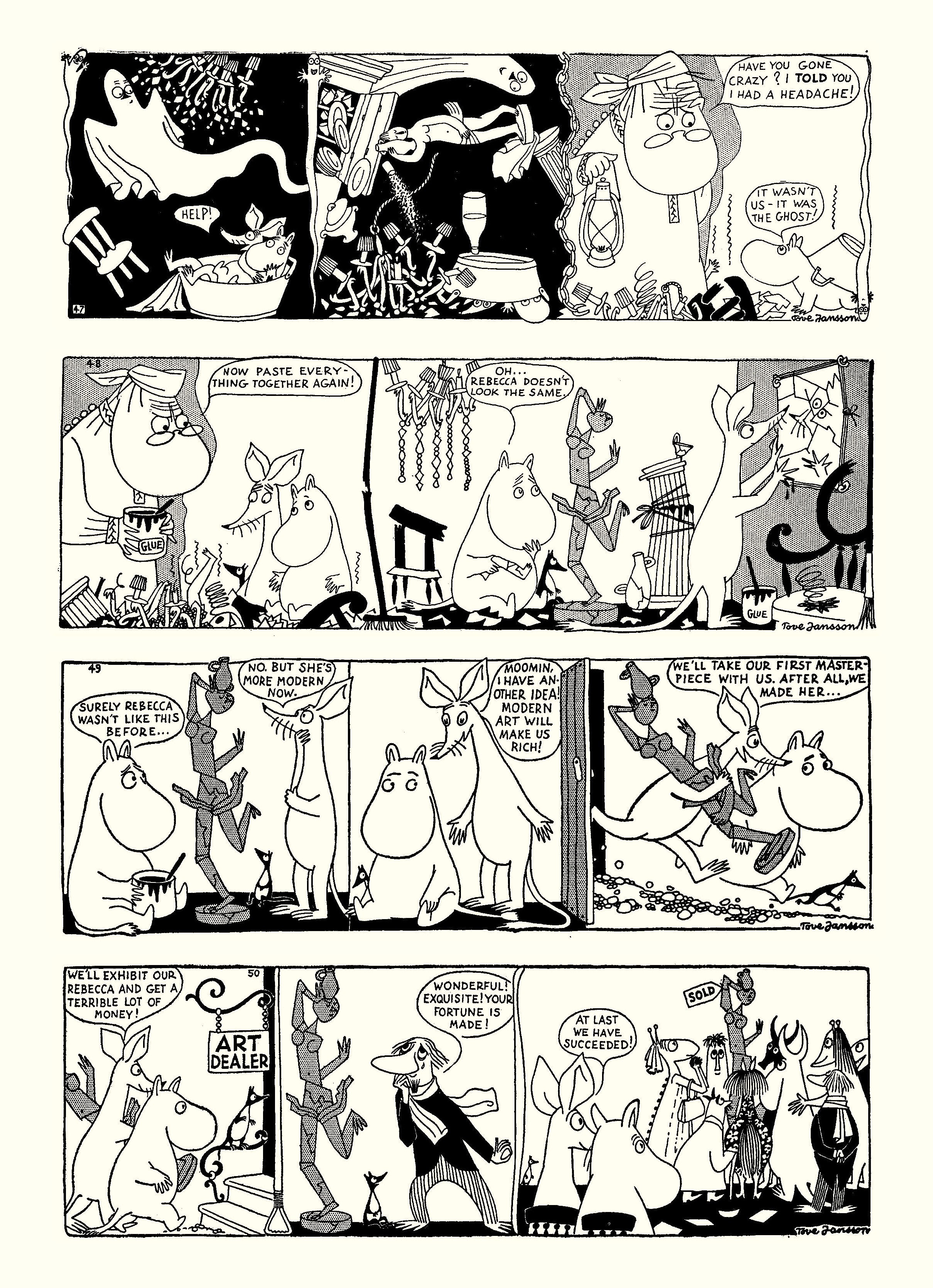 Read online Moomin: The Complete Tove Jansson Comic Strip comic -  Issue # TPB 1 - 18