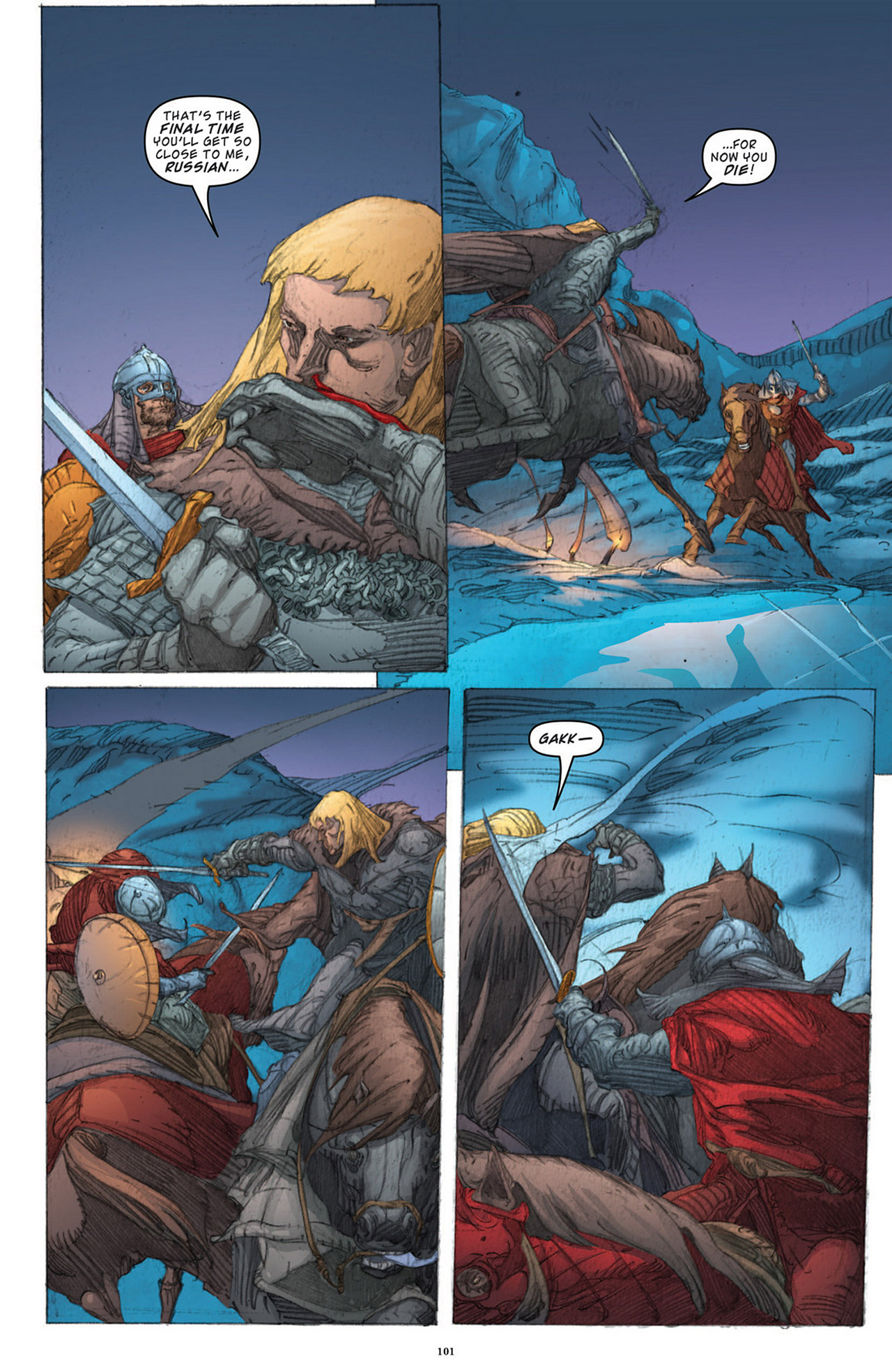 Read online Nevsky: A Hero of the People comic -  Issue # TPB - 101