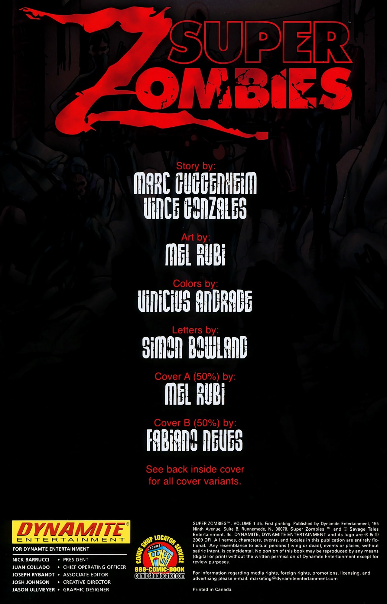 Read online Super Zombies comic -  Issue #5 - 2