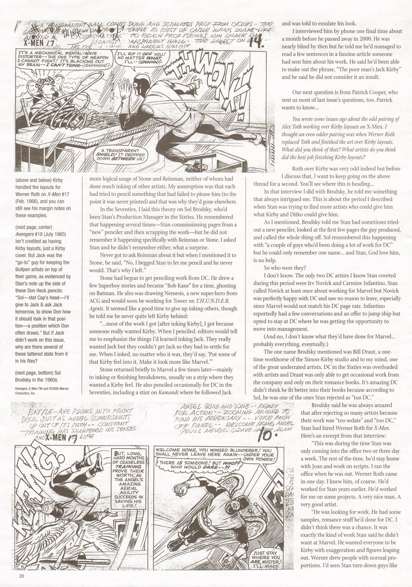 Read online The Jack Kirby Collector comic -  Issue #46 - 20