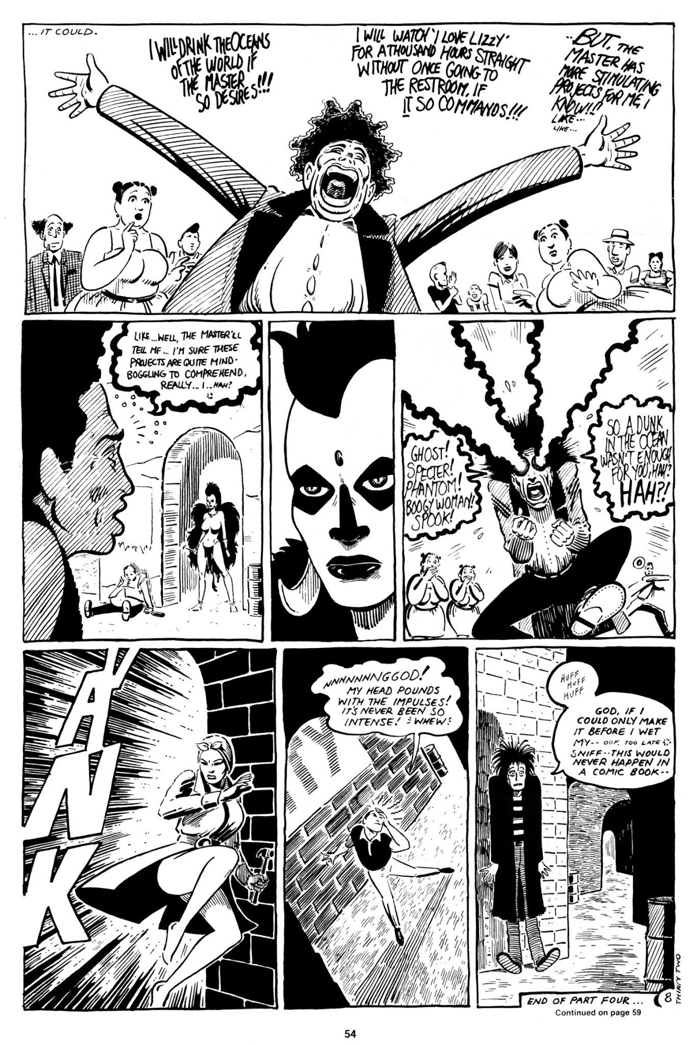 Read online Love and Rockets (1982) comic -  Issue #1 - 54